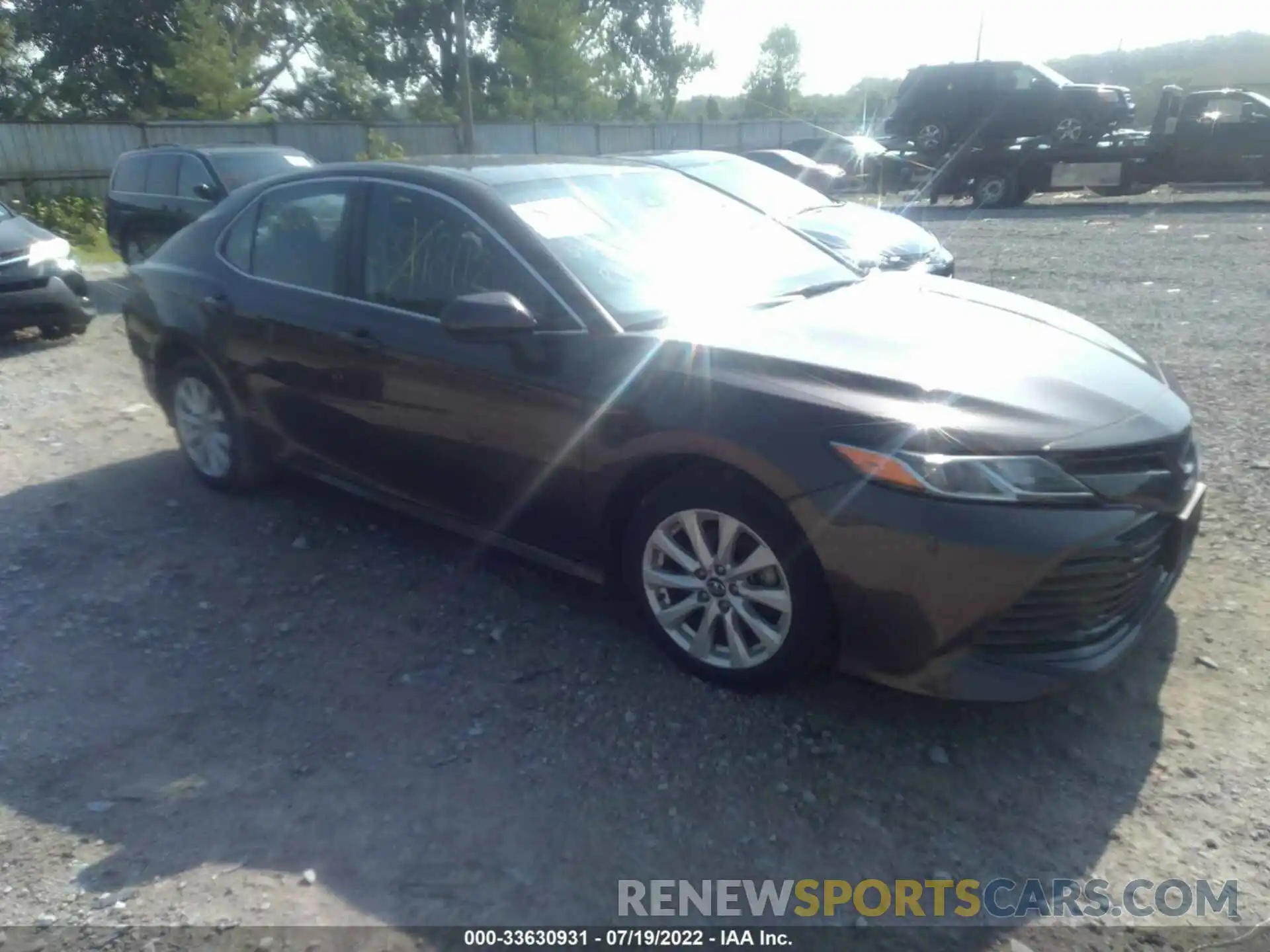 1 Photograph of a damaged car 4T1B11HK4KU830067 TOYOTA CAMRY 2019