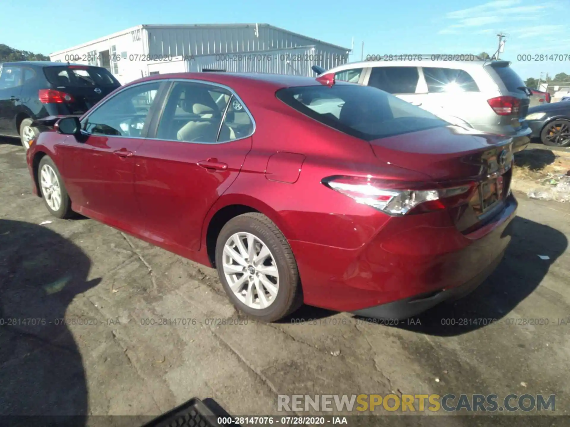 3 Photograph of a damaged car 4T1B11HK4KU831557 TOYOTA CAMRY 2019