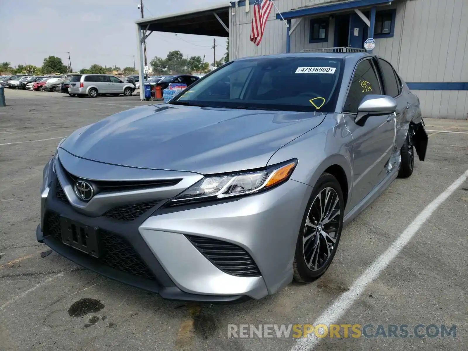 2 Photograph of a damaged car 4T1B11HK4KU832899 TOYOTA CAMRY 2019