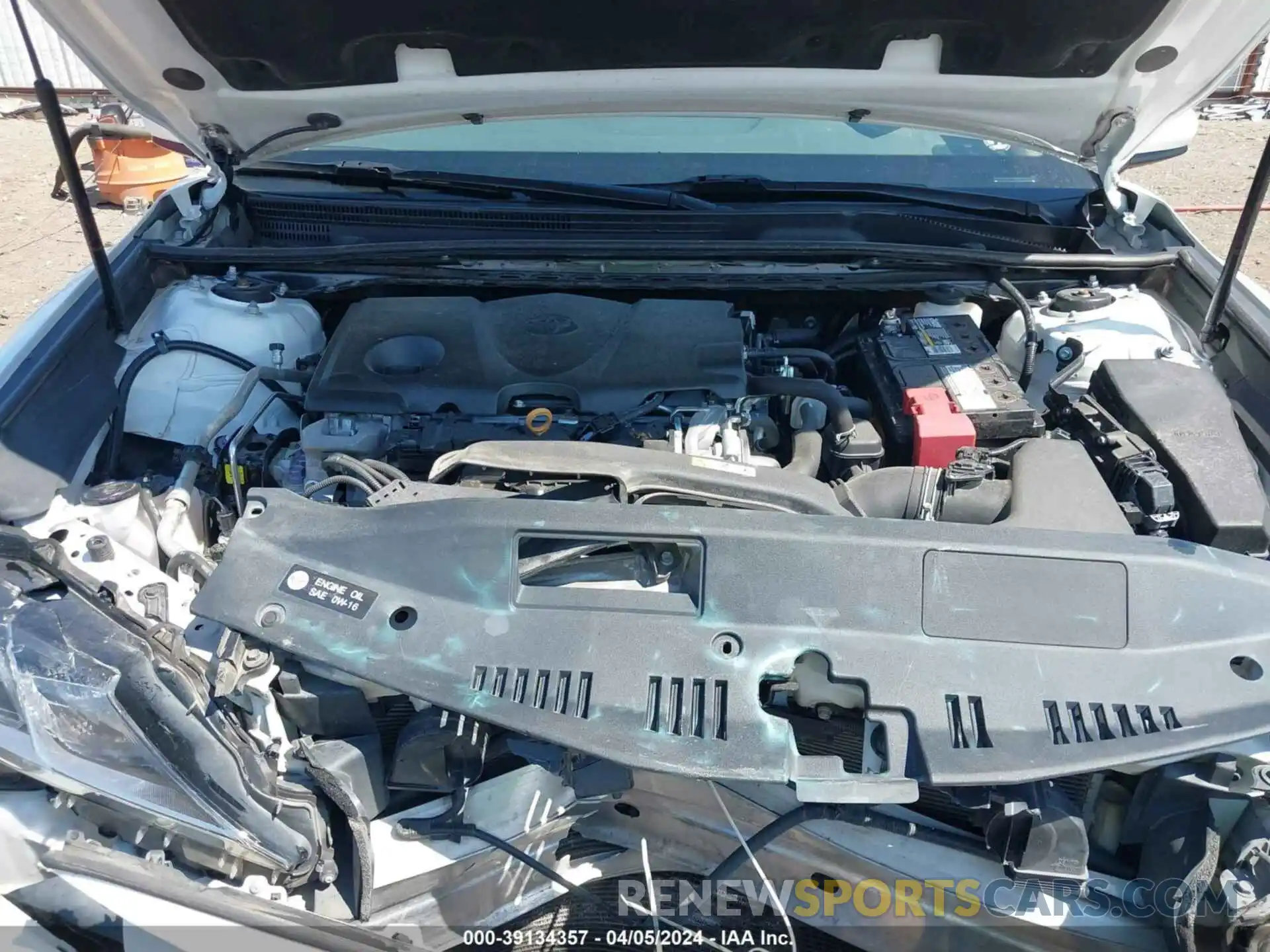 10 Photograph of a damaged car 4T1B11HK4KU832966 TOYOTA CAMRY 2019