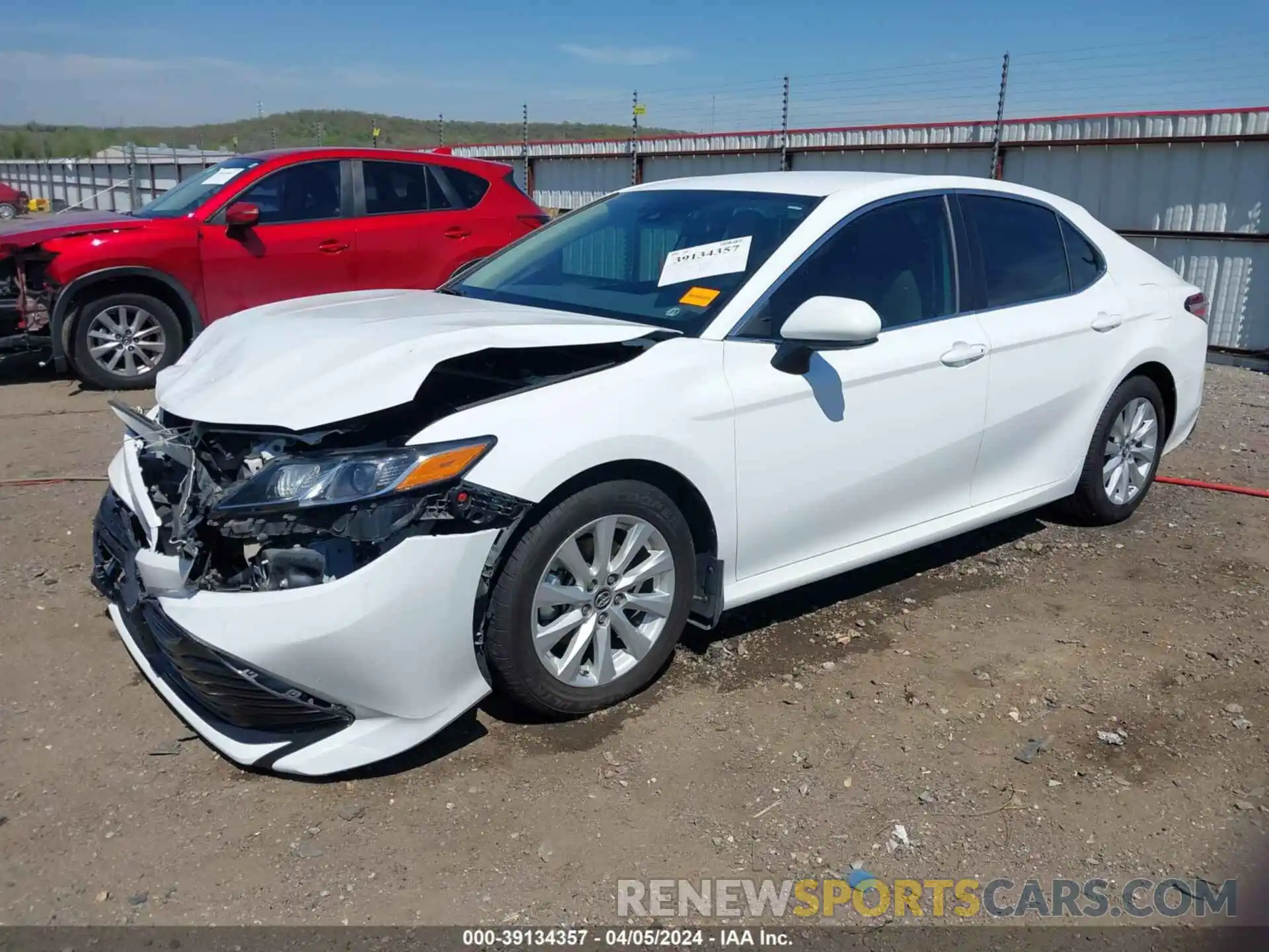 2 Photograph of a damaged car 4T1B11HK4KU832966 TOYOTA CAMRY 2019