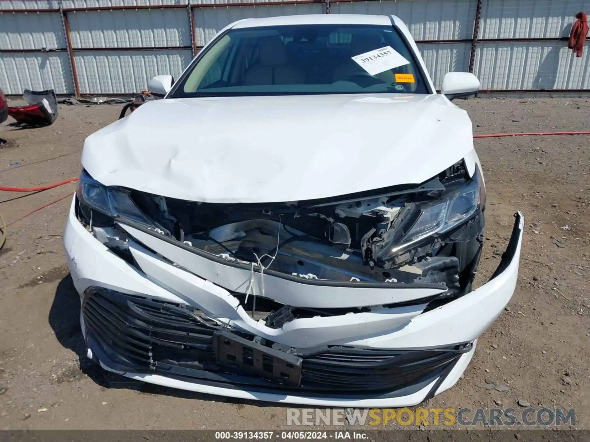 6 Photograph of a damaged car 4T1B11HK4KU832966 TOYOTA CAMRY 2019