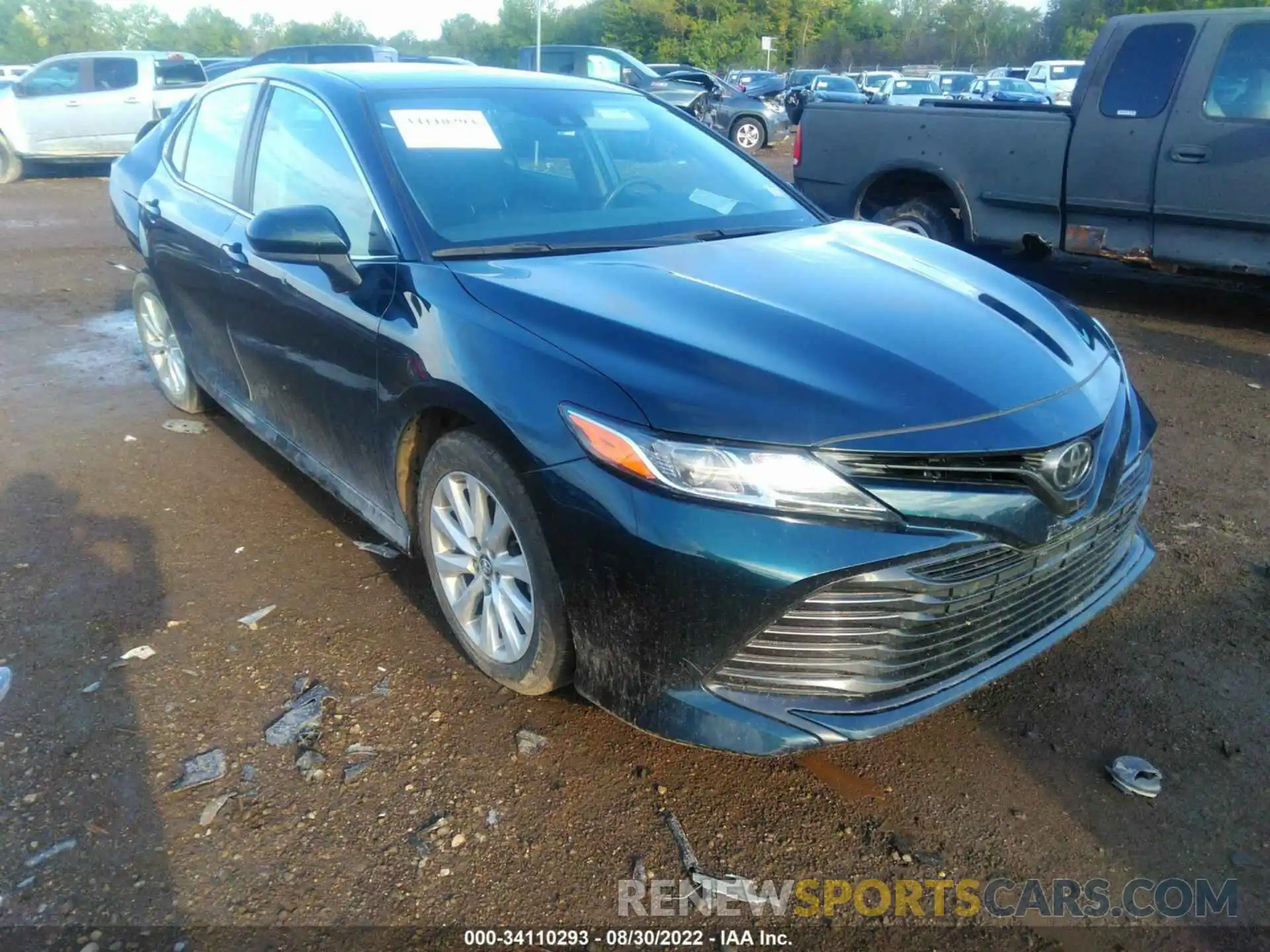 1 Photograph of a damaged car 4T1B11HK4KU833003 TOYOTA CAMRY 2019