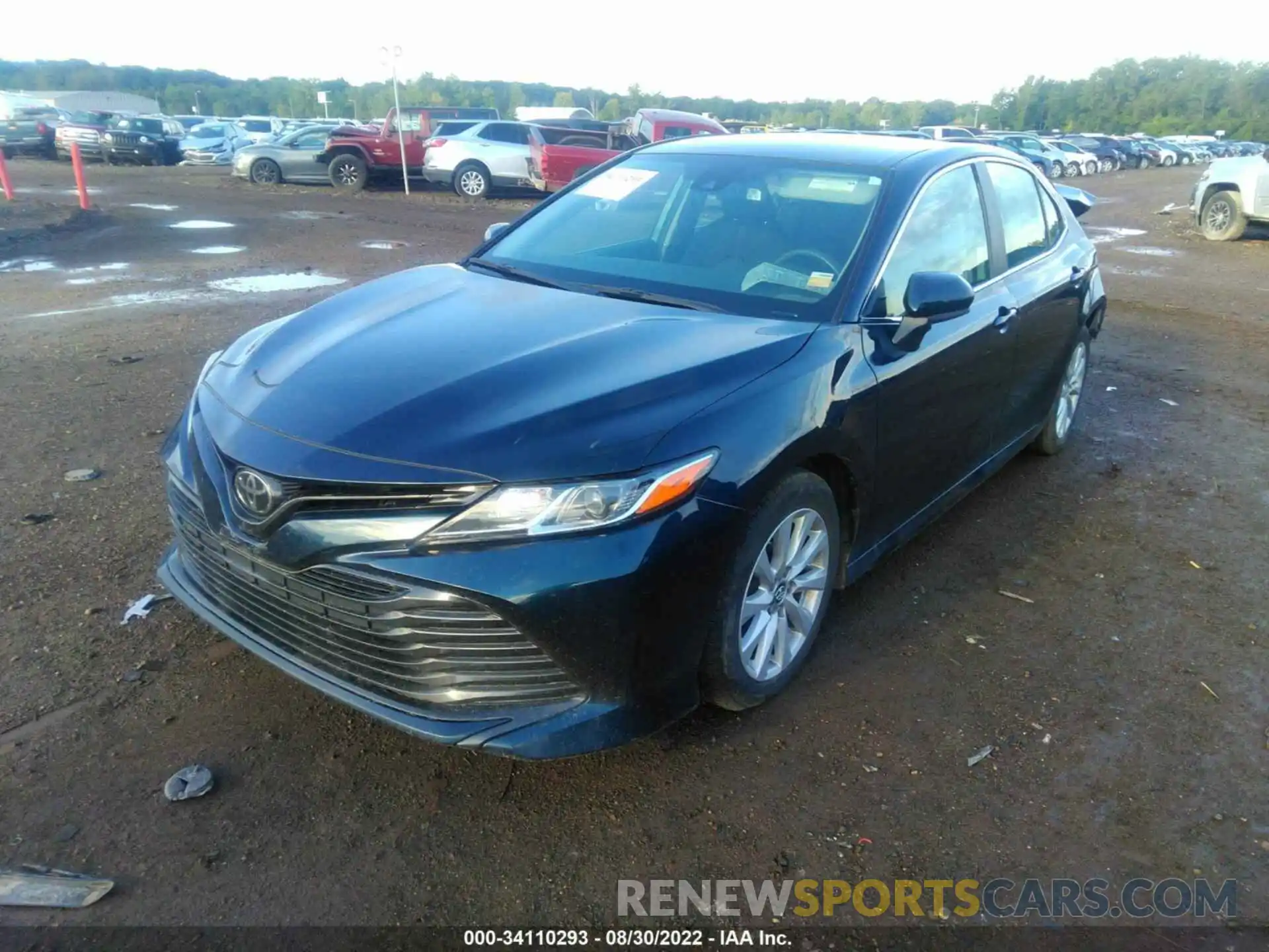 2 Photograph of a damaged car 4T1B11HK4KU833003 TOYOTA CAMRY 2019