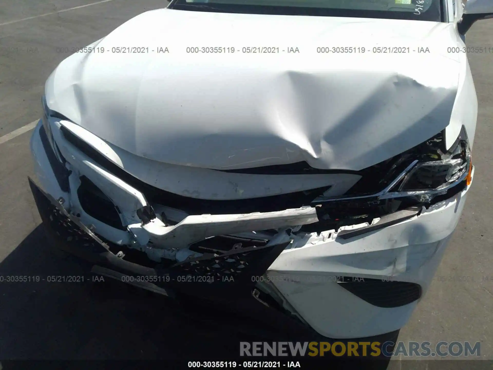 6 Photograph of a damaged car 4T1B11HK4KU833891 TOYOTA CAMRY 2019