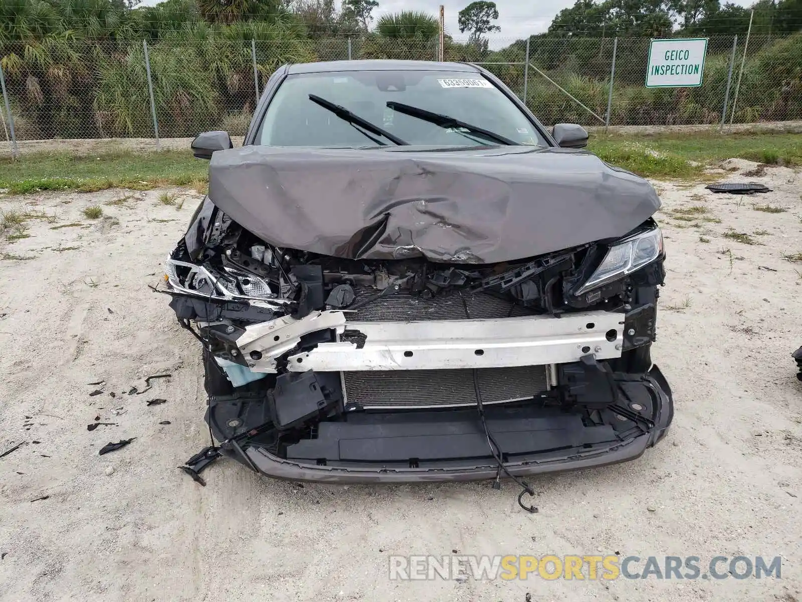 9 Photograph of a damaged car 4T1B11HK4KU834877 TOYOTA CAMRY 2019