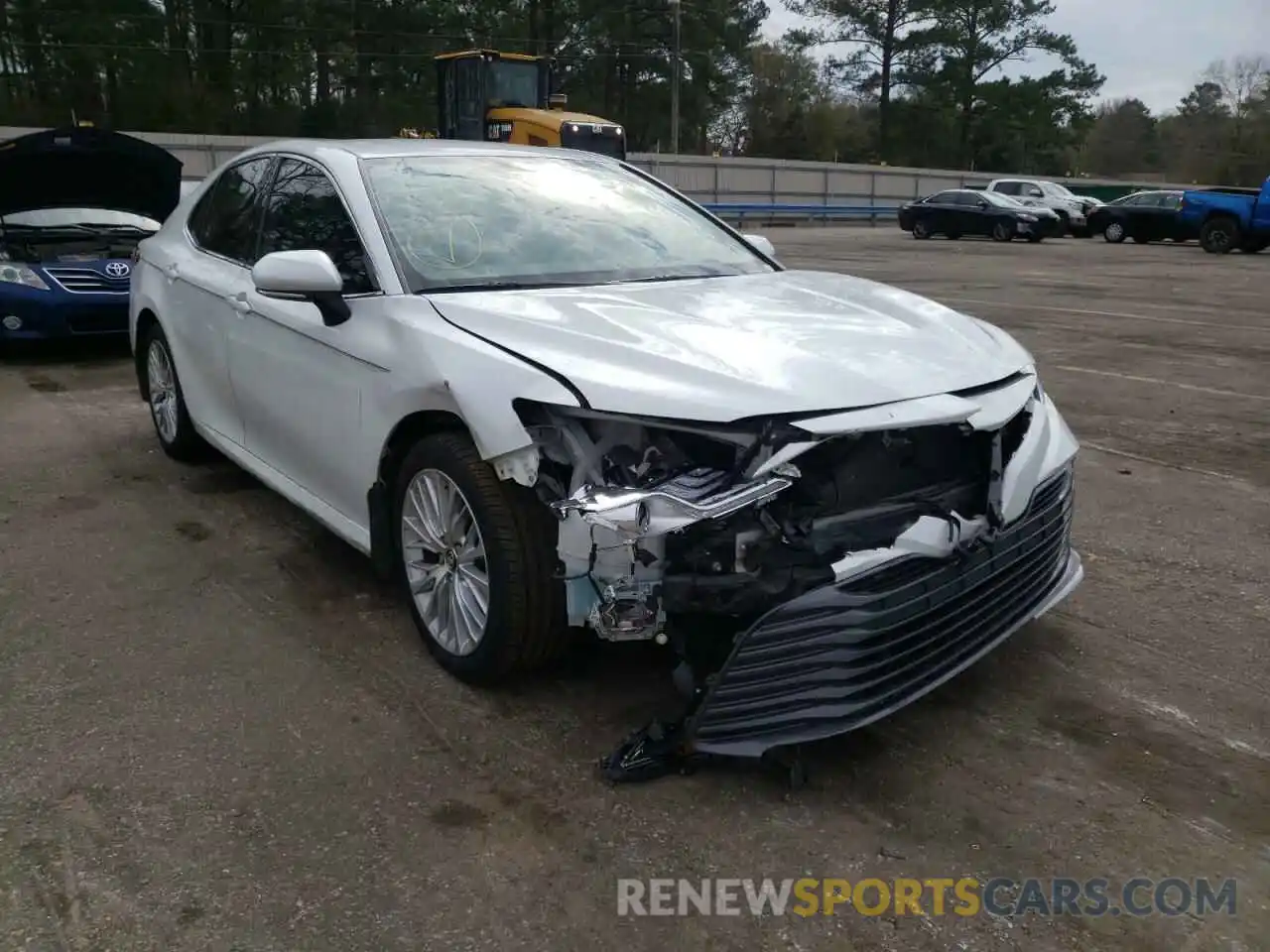 1 Photograph of a damaged car 4T1B11HK4KU837732 TOYOTA CAMRY 2019