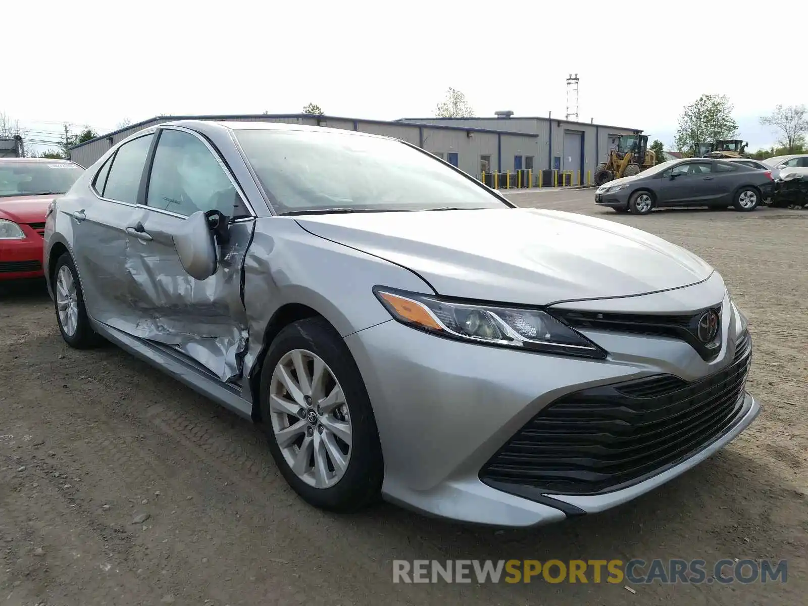 1 Photograph of a damaged car 4T1B11HK4KU839545 TOYOTA CAMRY 2019