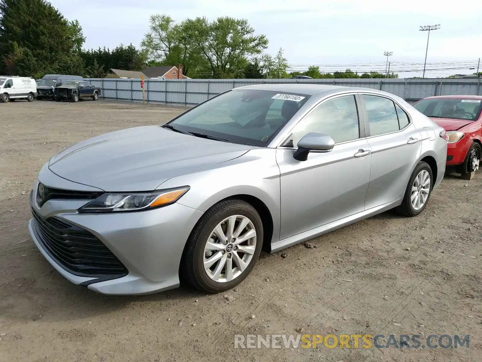 2 Photograph of a damaged car 4T1B11HK4KU839545 TOYOTA CAMRY 2019