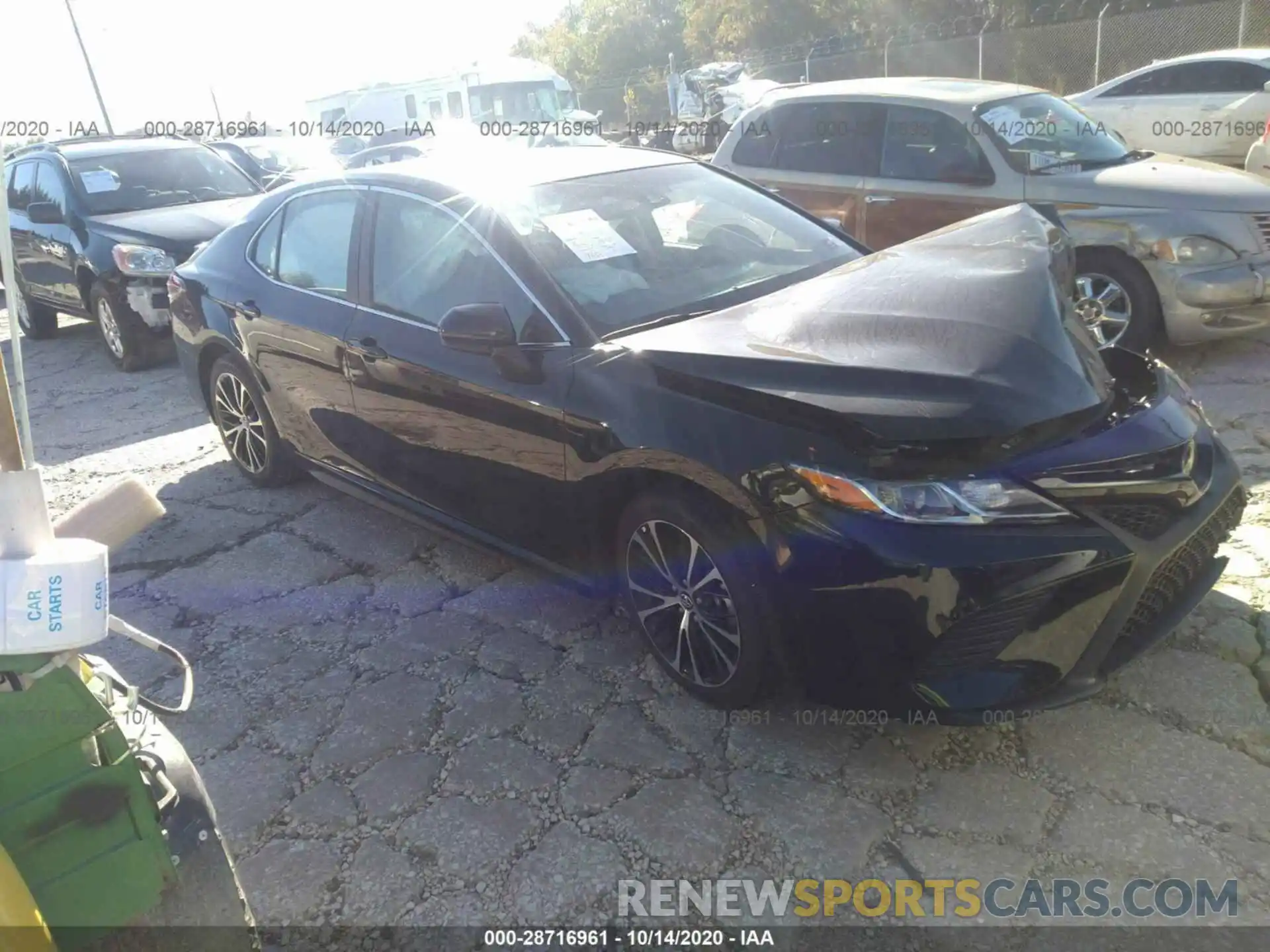 1 Photograph of a damaged car 4T1B11HK4KU841490 TOYOTA CAMRY 2019