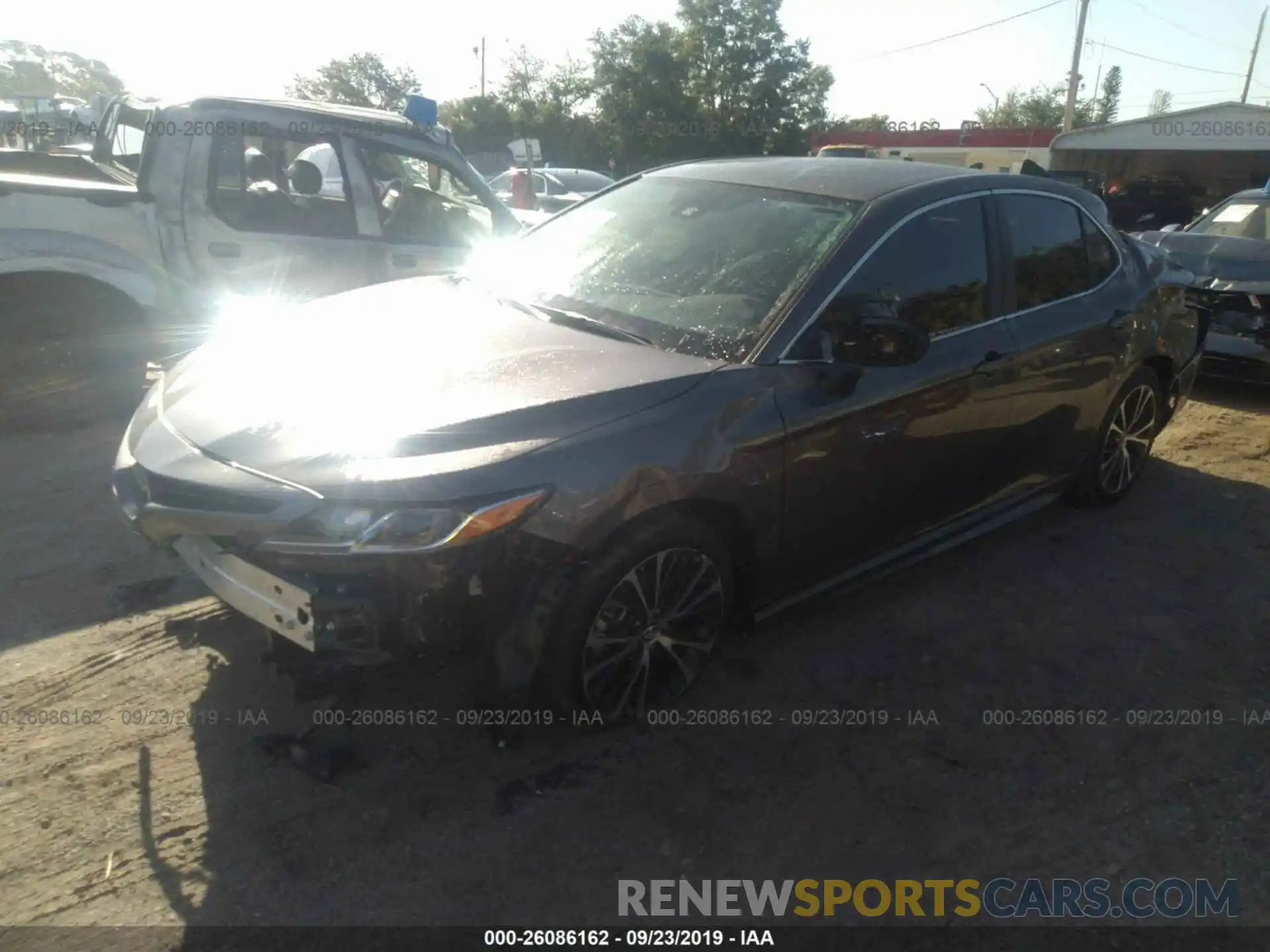 2 Photograph of a damaged car 4T1B11HK4KU841747 TOYOTA CAMRY 2019