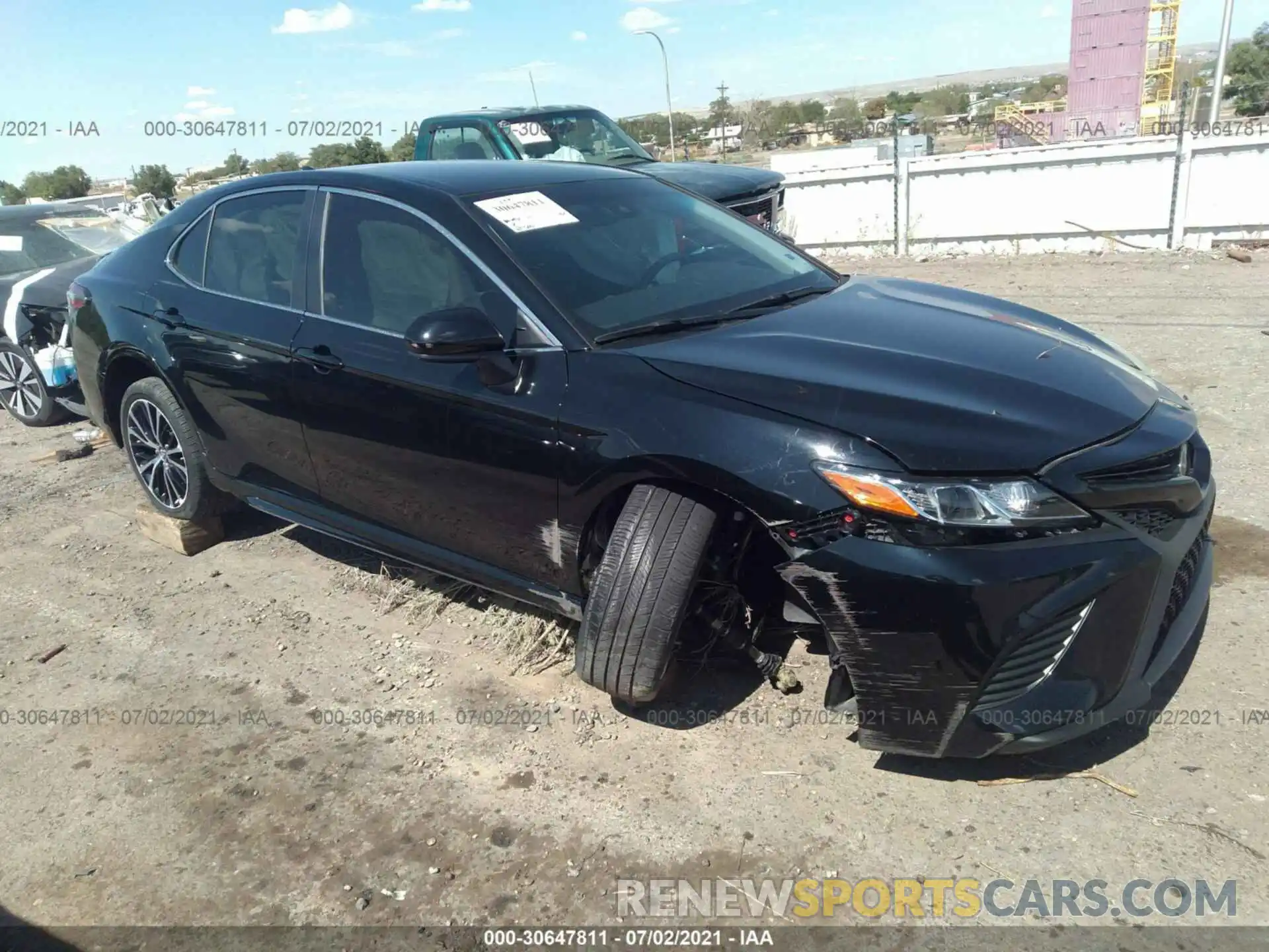 1 Photograph of a damaged car 4T1B11HK4KU842297 TOYOTA CAMRY 2019