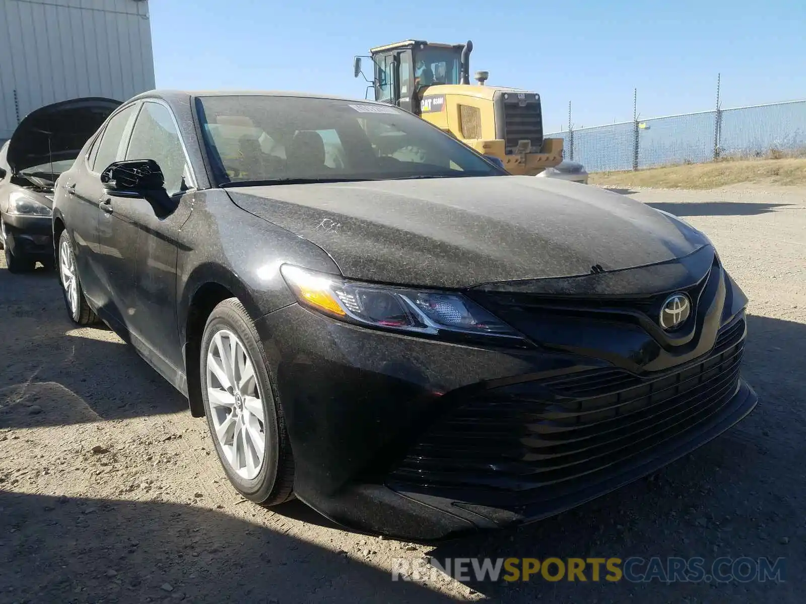 1 Photograph of a damaged car 4T1B11HK4KU843398 TOYOTA CAMRY 2019