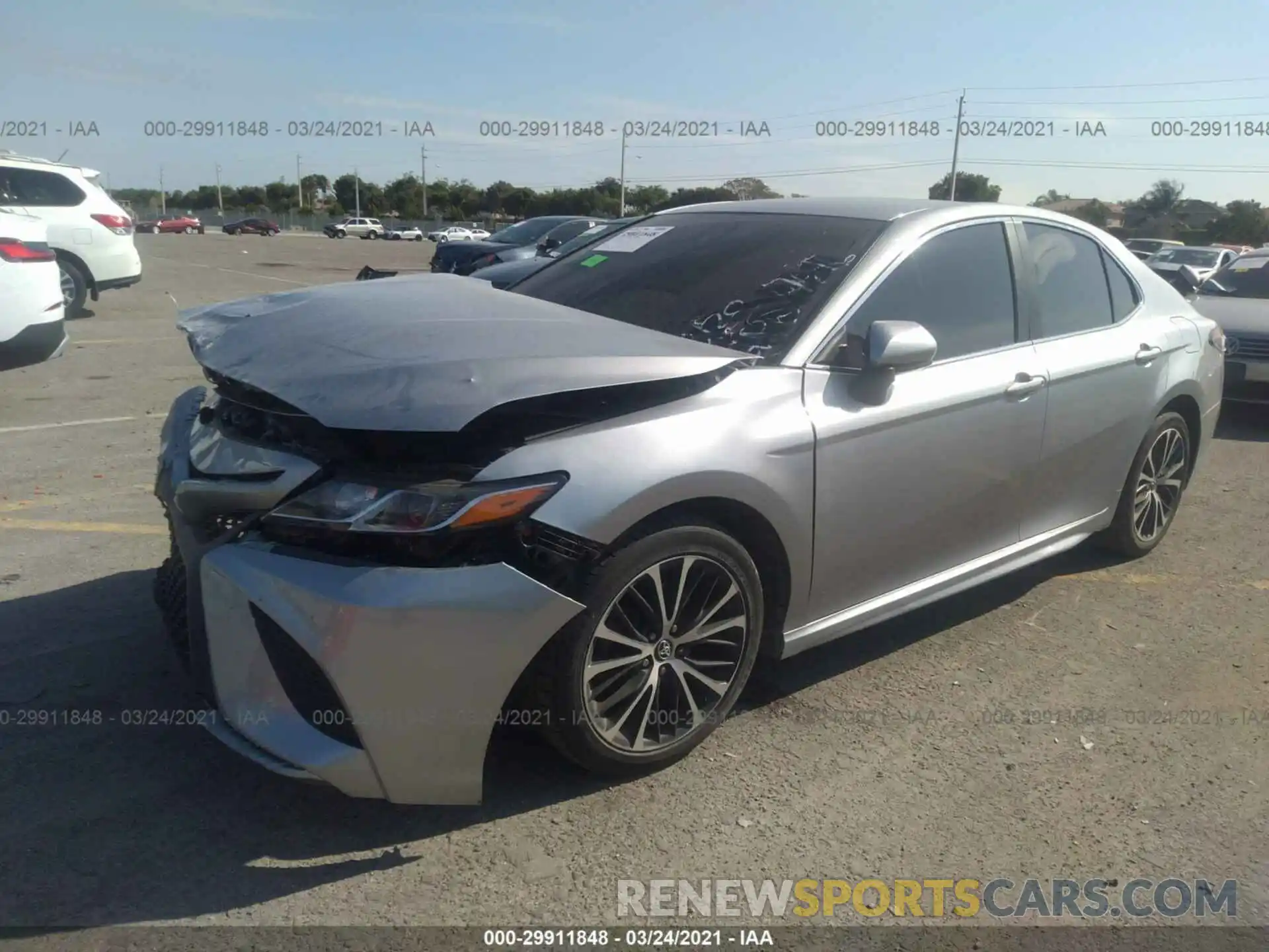 2 Photograph of a damaged car 4T1B11HK4KU844616 TOYOTA CAMRY 2019