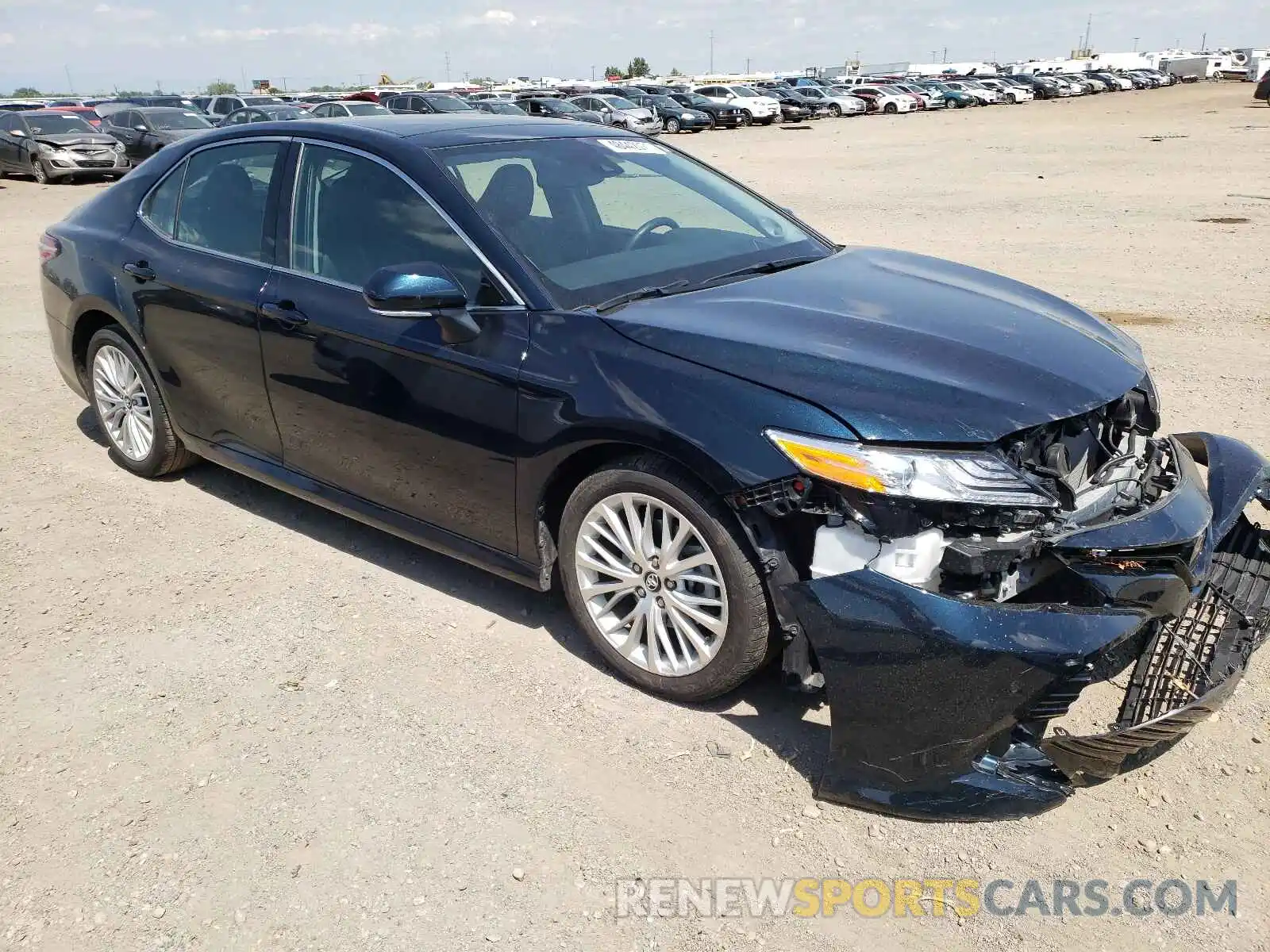 1 Photograph of a damaged car 4T1B11HK4KU844633 TOYOTA CAMRY 2019