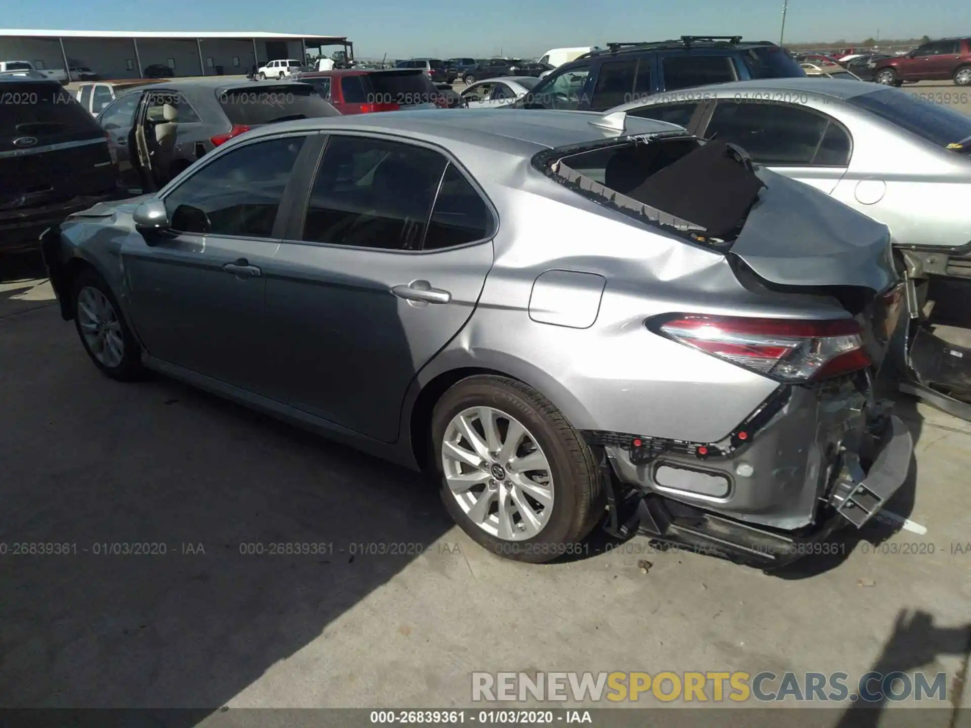 3 Photograph of a damaged car 4T1B11HK4KU844938 TOYOTA CAMRY 2019