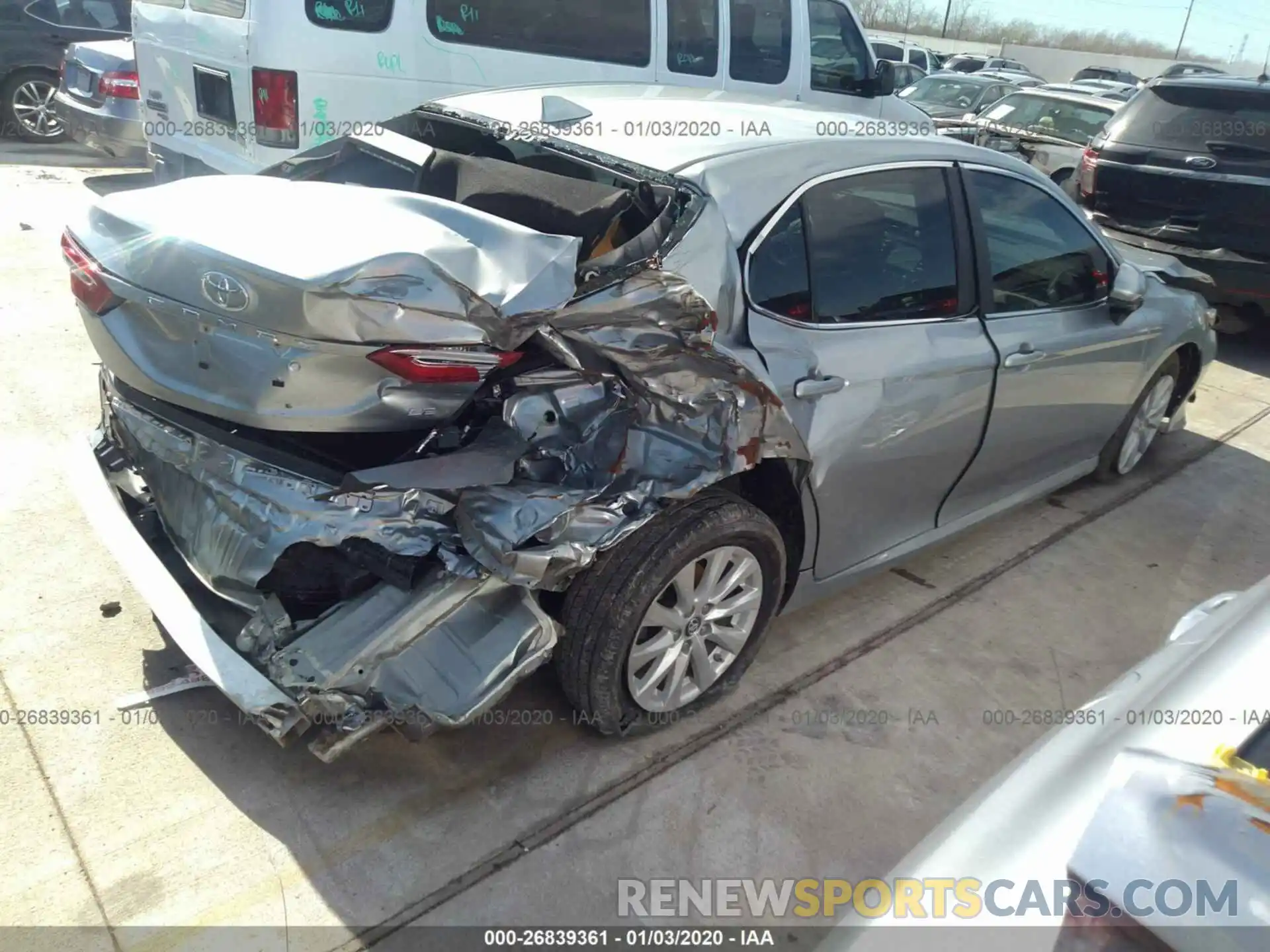 4 Photograph of a damaged car 4T1B11HK4KU844938 TOYOTA CAMRY 2019