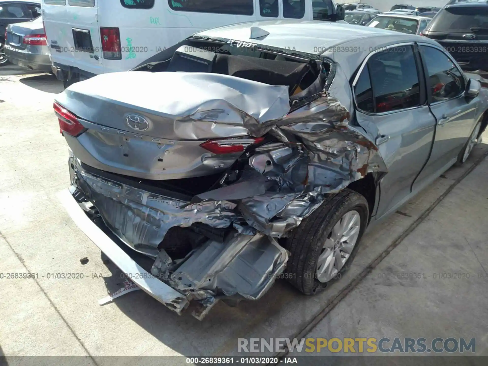 6 Photograph of a damaged car 4T1B11HK4KU844938 TOYOTA CAMRY 2019