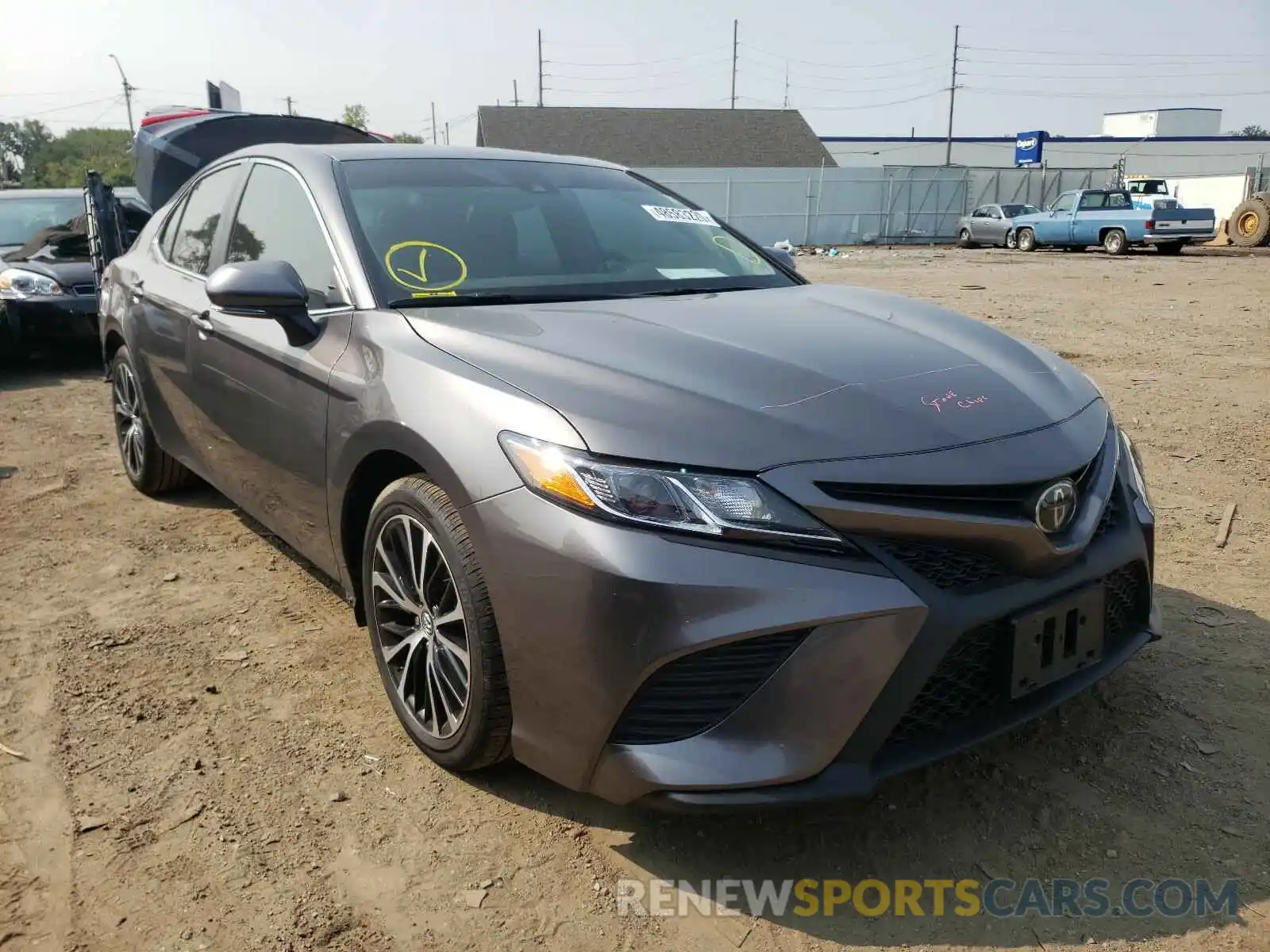 1 Photograph of a damaged car 4T1B11HK4KU845832 TOYOTA CAMRY 2019