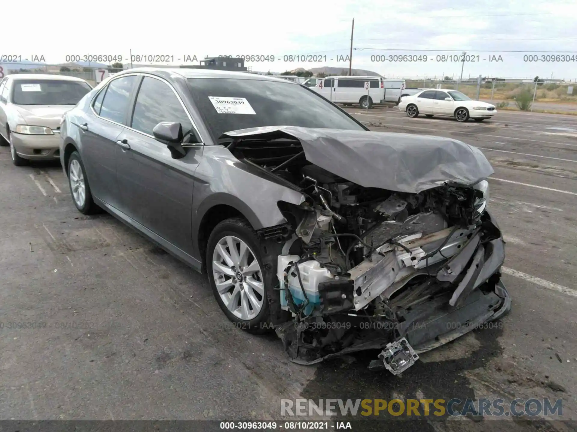 1 Photograph of a damaged car 4T1B11HK4KU846138 TOYOTA CAMRY 2019