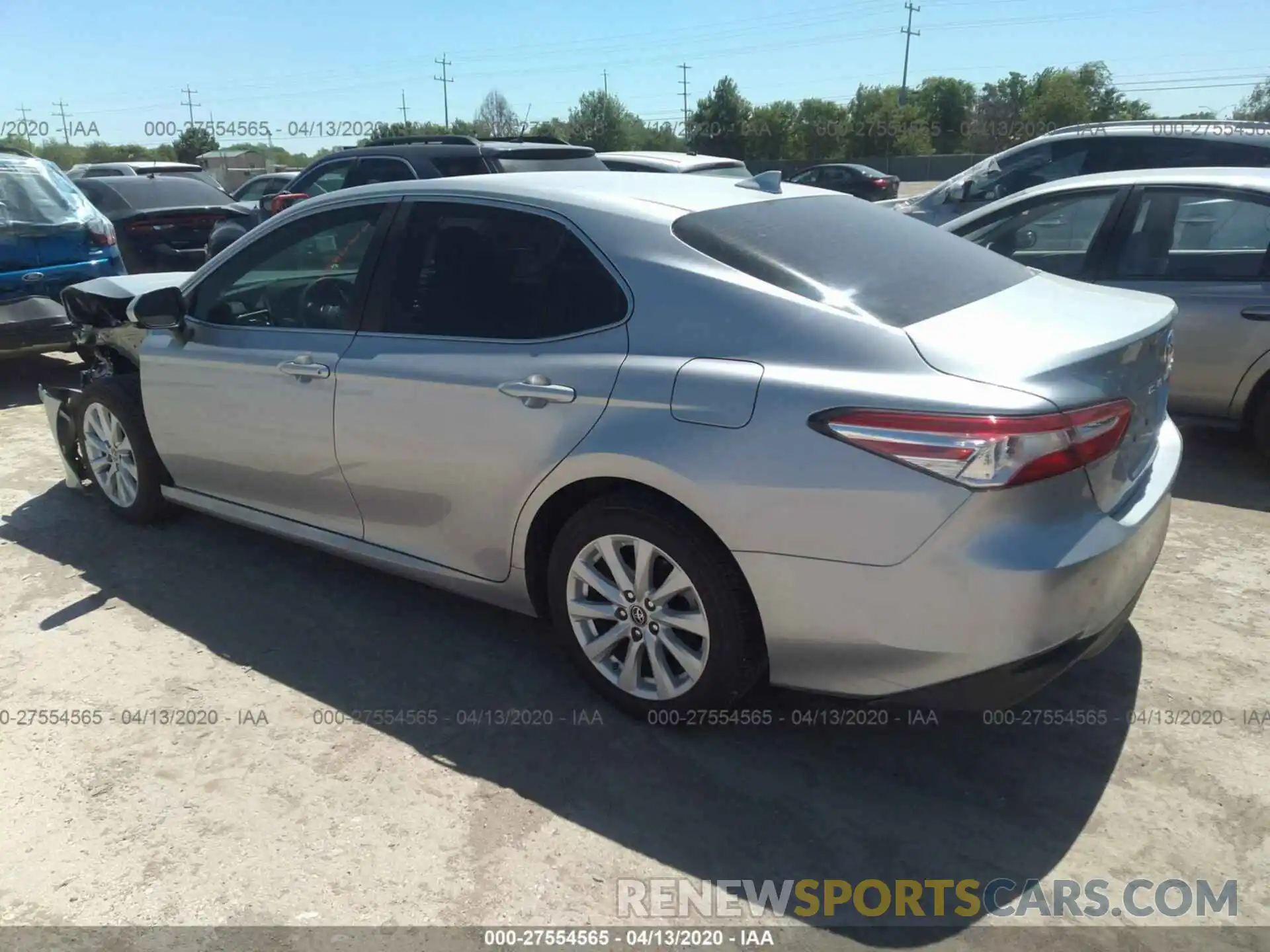 3 Photograph of a damaged car 4T1B11HK4KU846155 TOYOTA CAMRY 2019