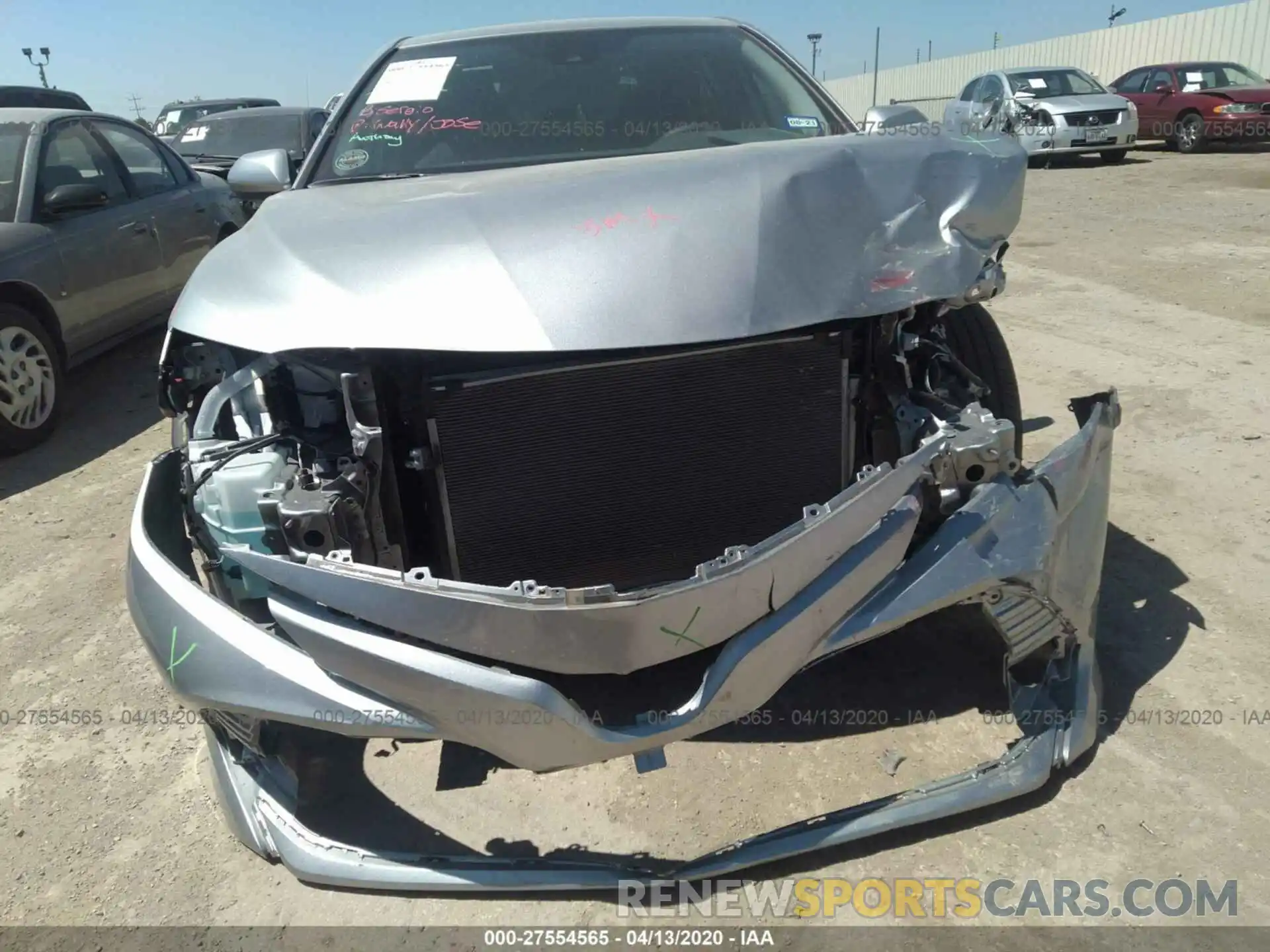 6 Photograph of a damaged car 4T1B11HK4KU846155 TOYOTA CAMRY 2019