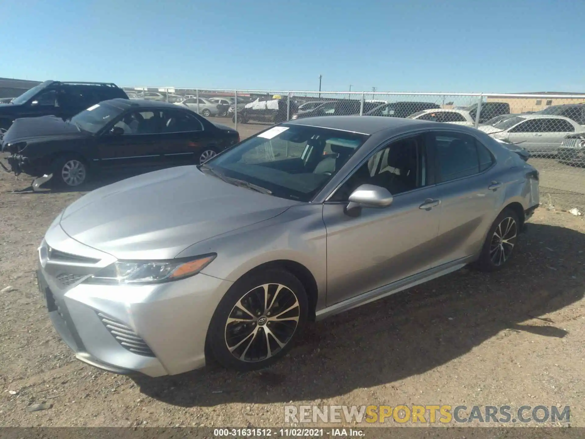 2 Photograph of a damaged car 4T1B11HK4KU846365 TOYOTA CAMRY 2019