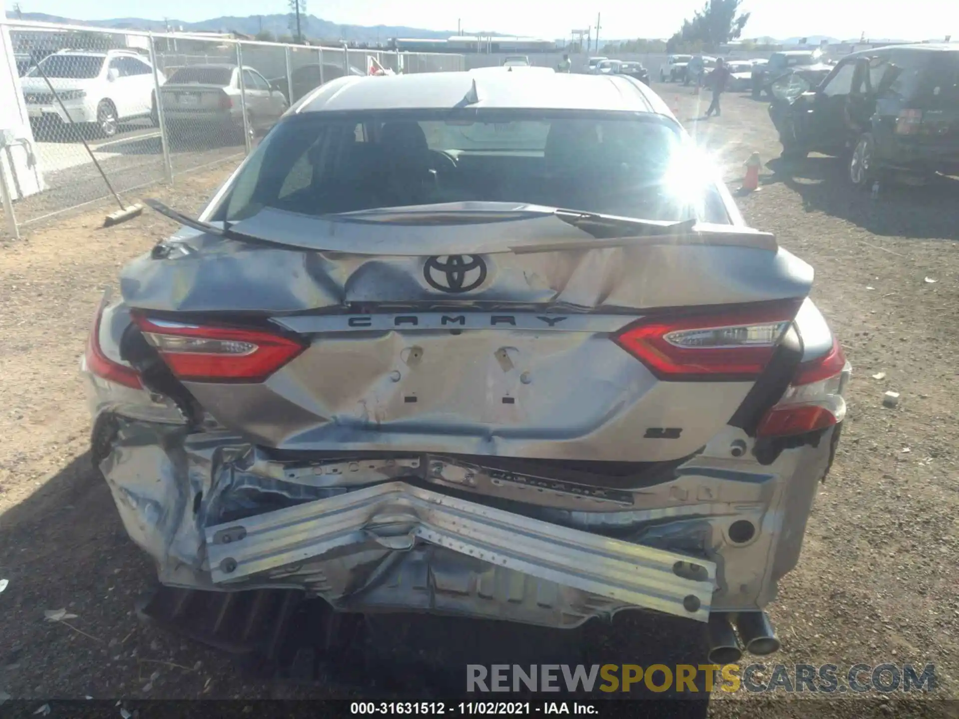 6 Photograph of a damaged car 4T1B11HK4KU846365 TOYOTA CAMRY 2019