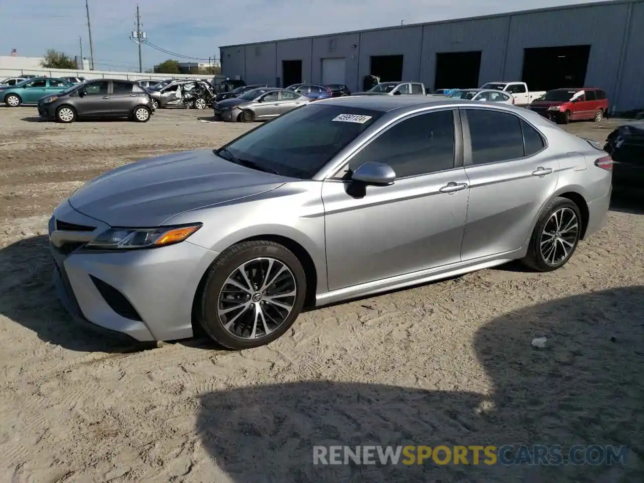 1 Photograph of a damaged car 4T1B11HK4KU849573 TOYOTA CAMRY 2019