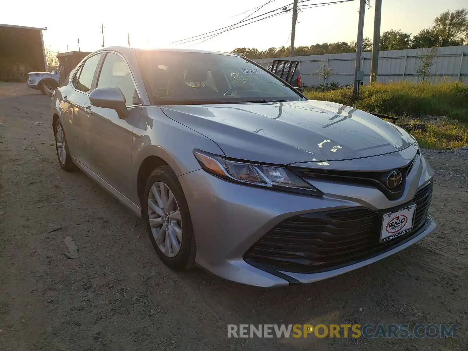 1 Photograph of a damaged car 4T1B11HK4KU851534 TOYOTA CAMRY 2019