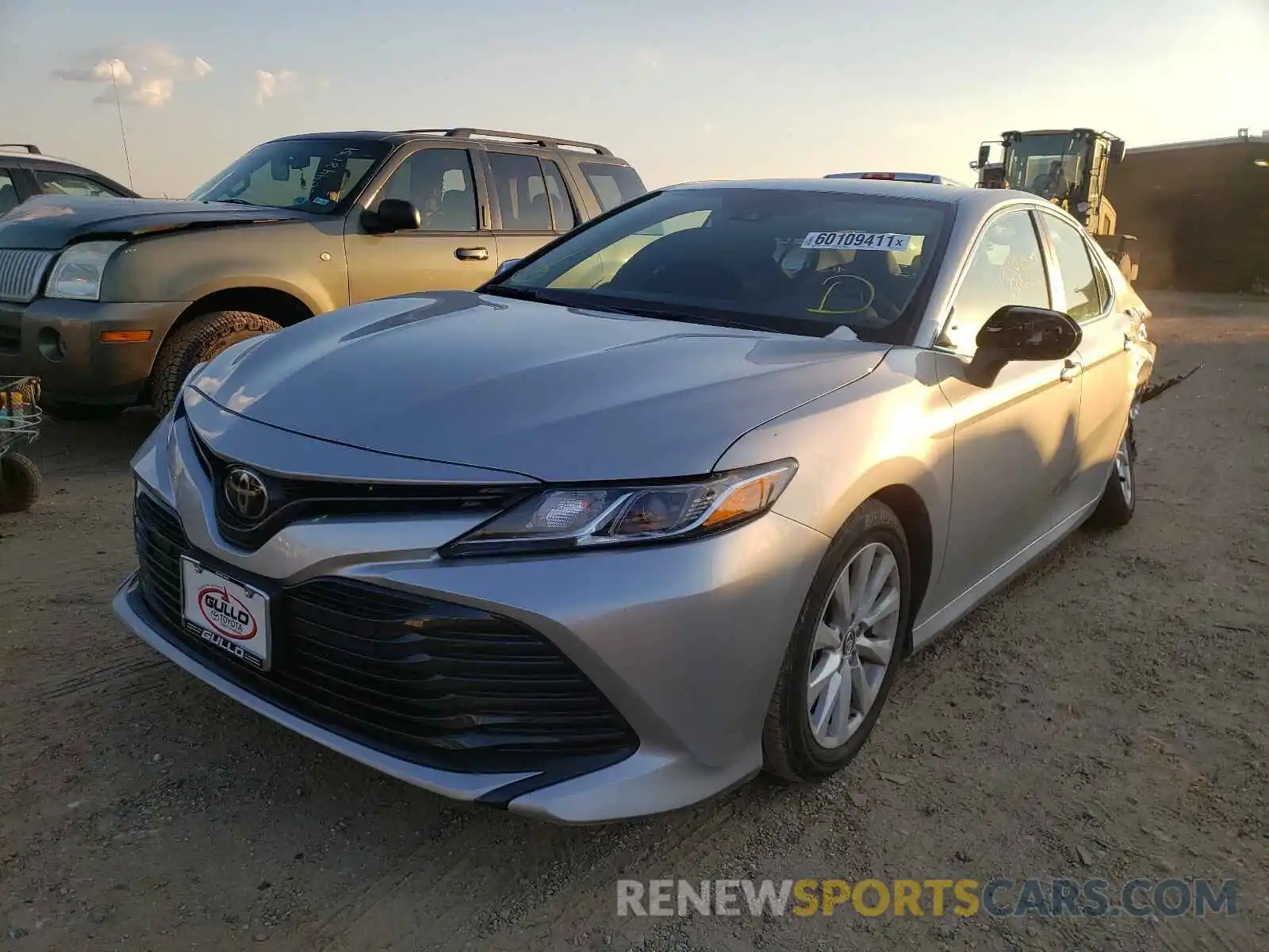 2 Photograph of a damaged car 4T1B11HK4KU851534 TOYOTA CAMRY 2019