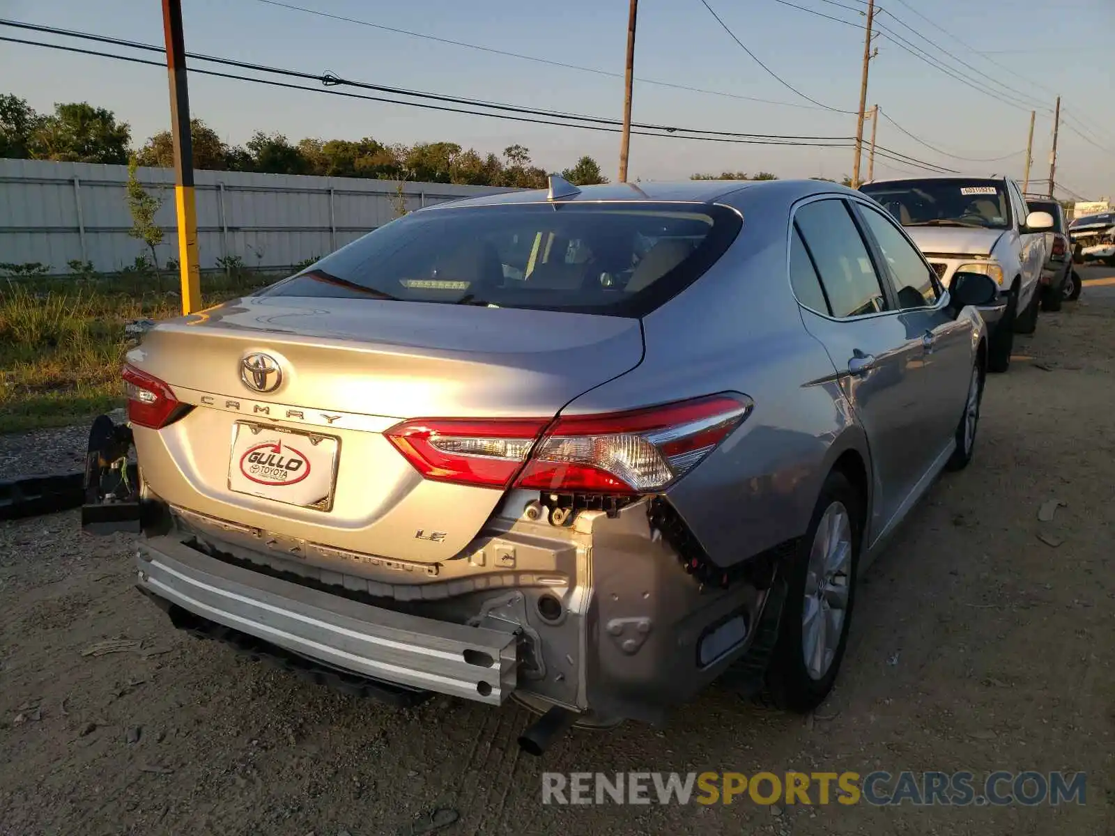 4 Photograph of a damaged car 4T1B11HK4KU851534 TOYOTA CAMRY 2019