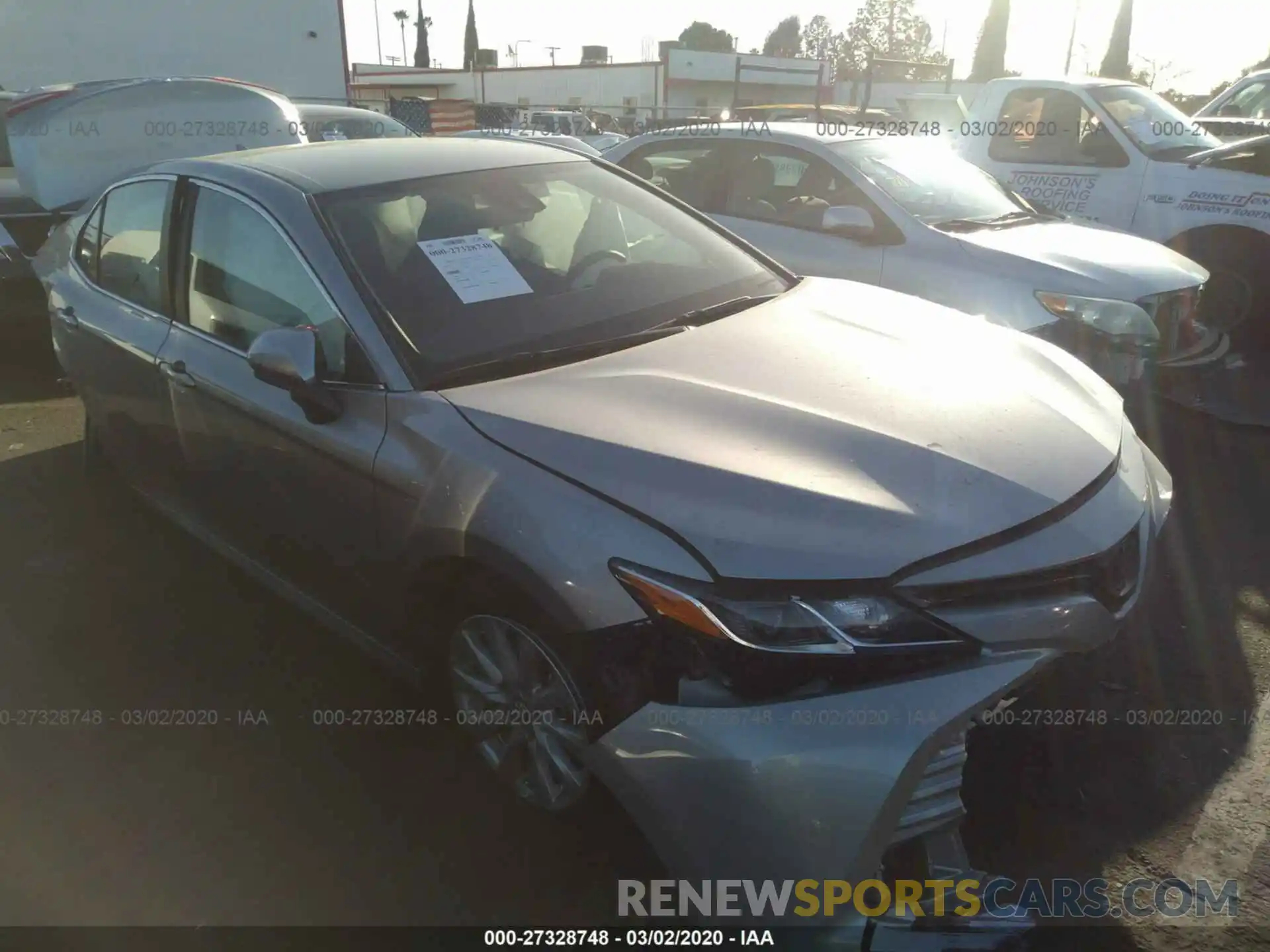 1 Photograph of a damaged car 4T1B11HK4KU852103 TOYOTA CAMRY 2019