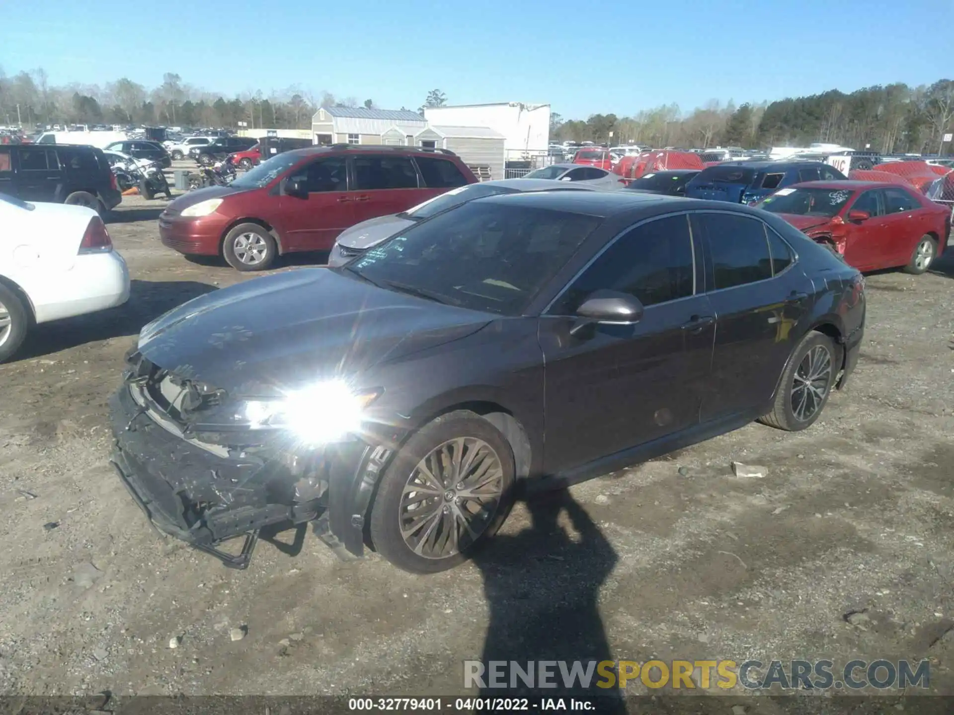 2 Photograph of a damaged car 4T1B11HK4KU855051 TOYOTA CAMRY 2019