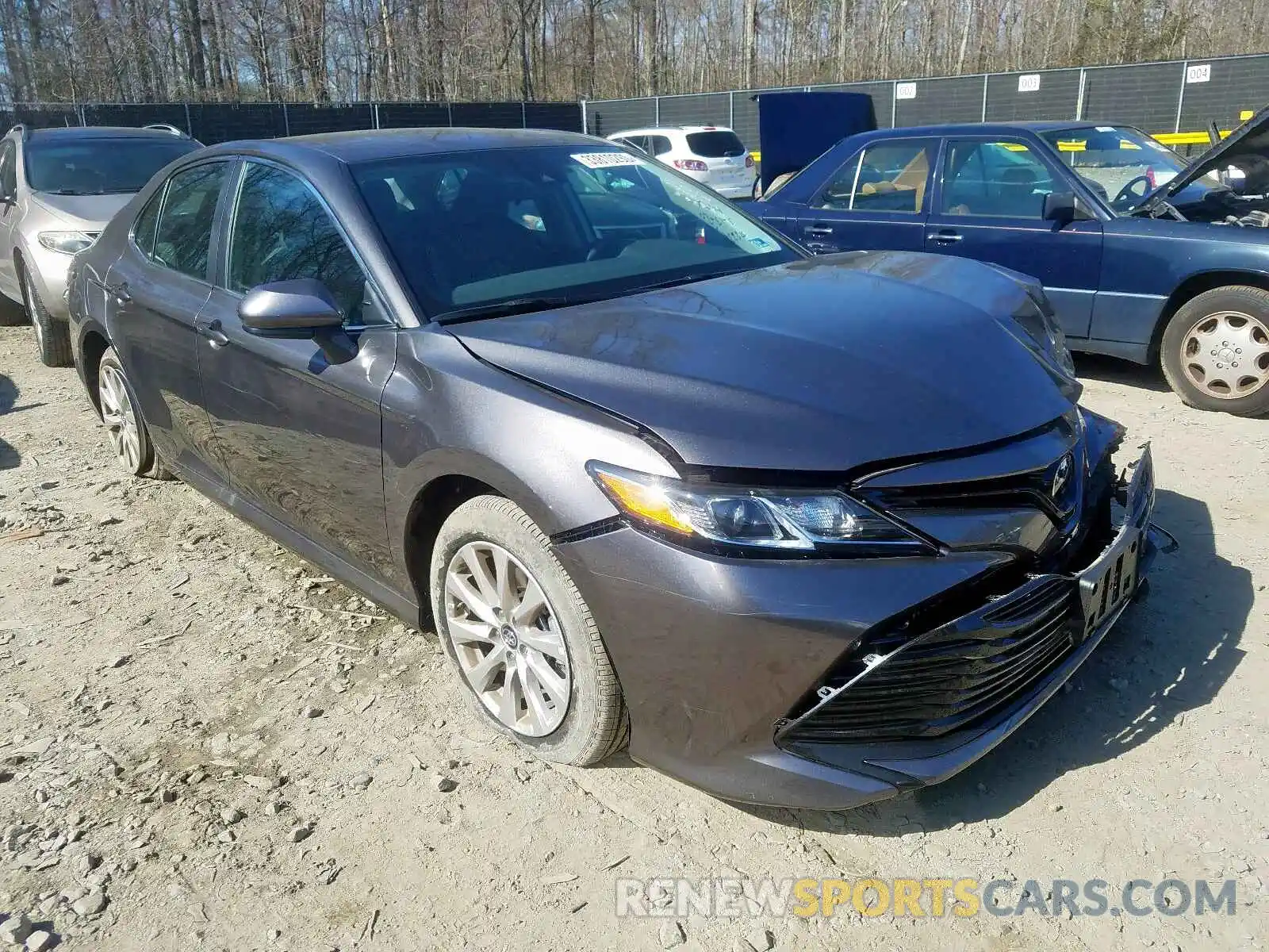 1 Photograph of a damaged car 4T1B11HK4KU855079 TOYOTA CAMRY 2019