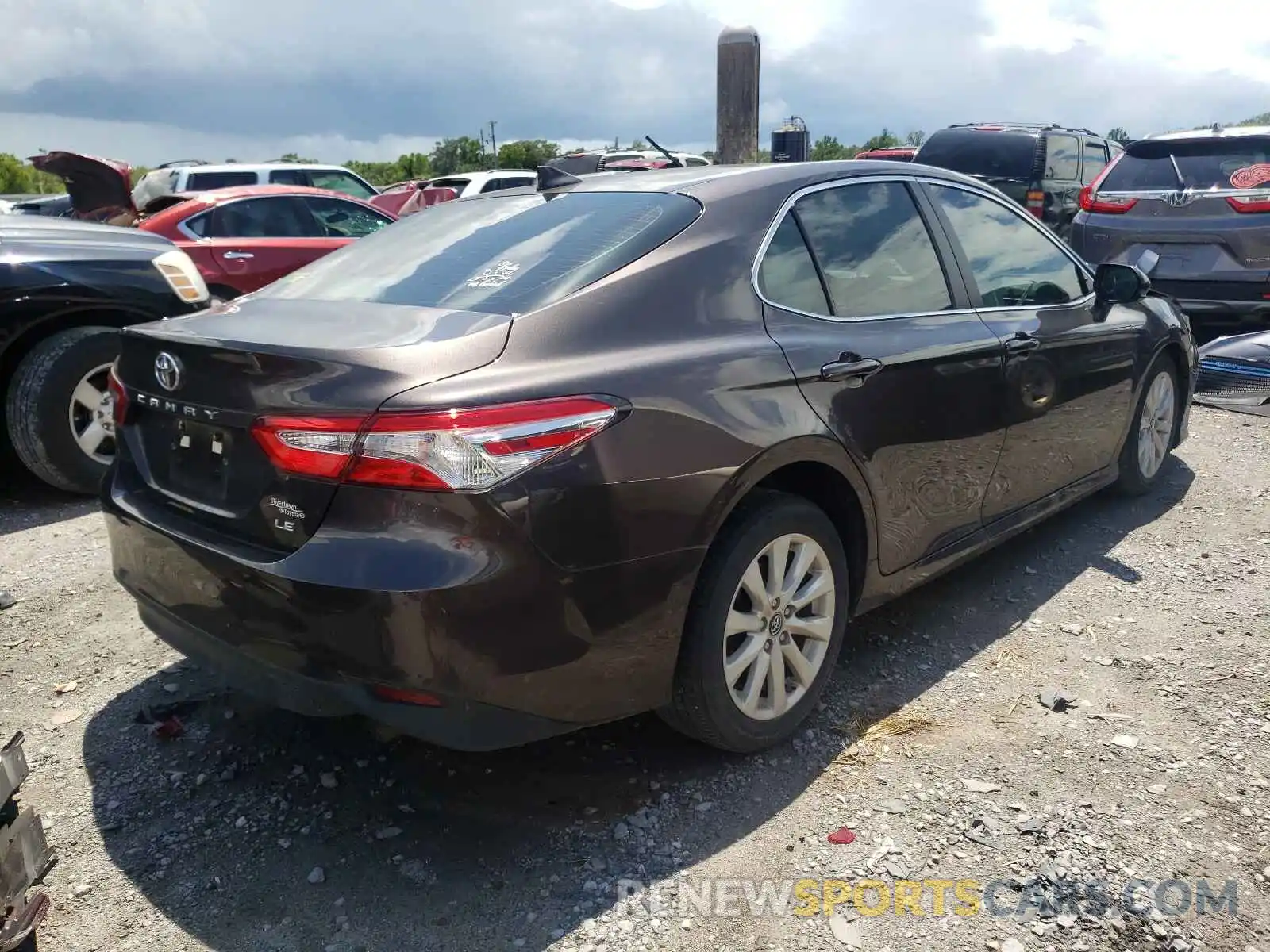 4 Photograph of a damaged car 4T1B11HK4KU855311 TOYOTA CAMRY 2019