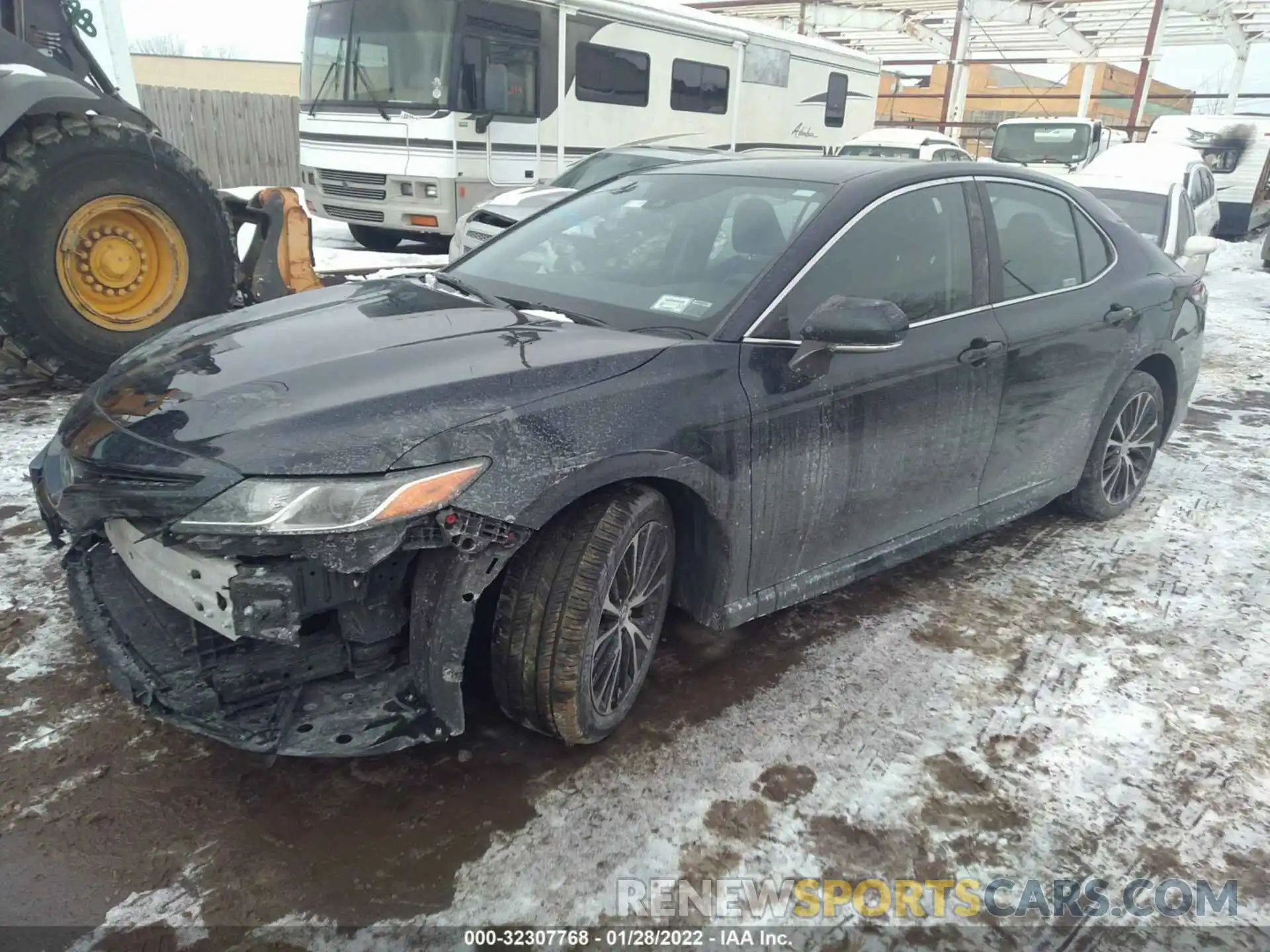 2 Photograph of a damaged car 4T1B11HK4KU855504 TOYOTA CAMRY 2019