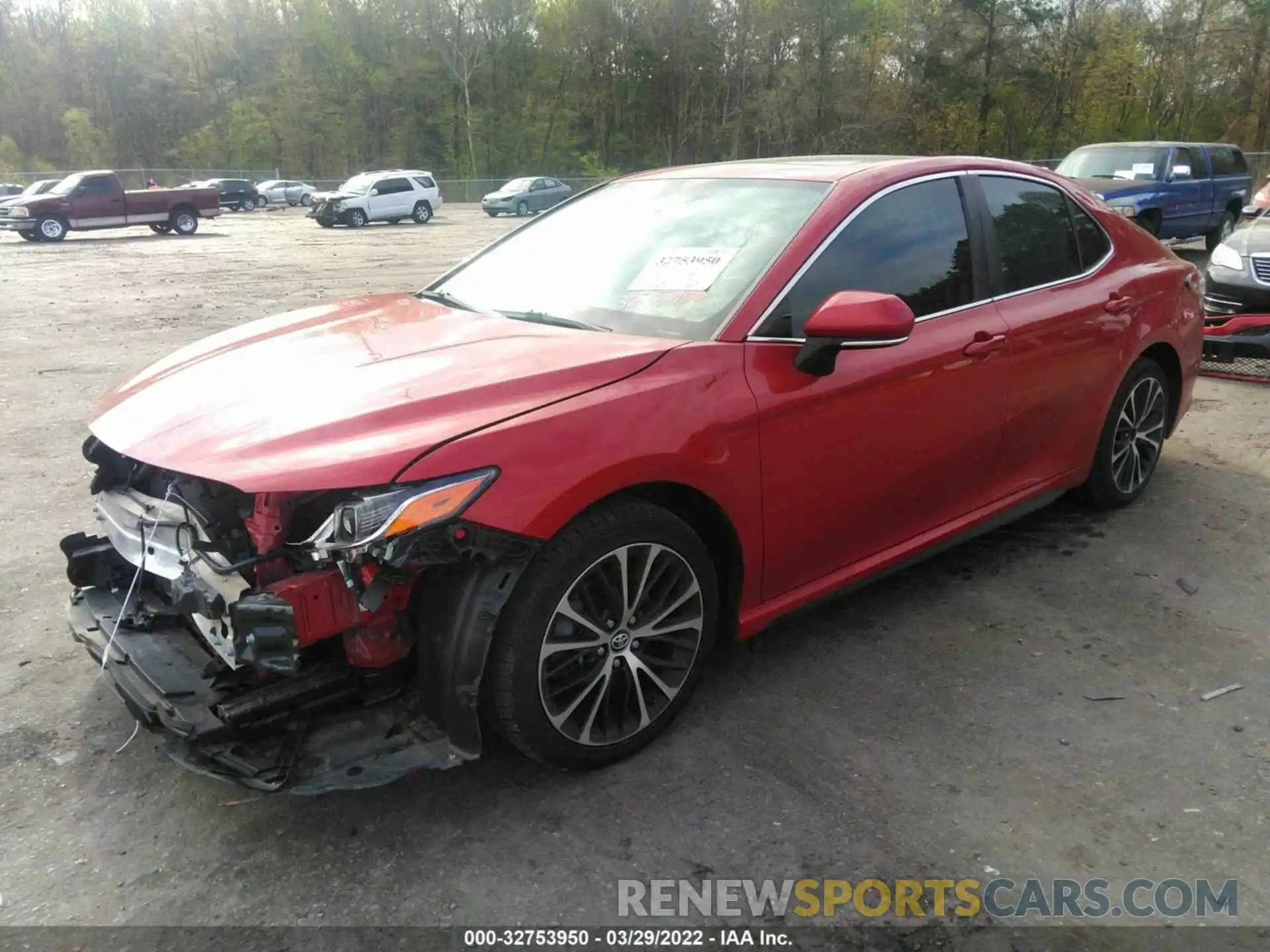 2 Photograph of a damaged car 4T1B11HK5KU161145 TOYOTA CAMRY 2019