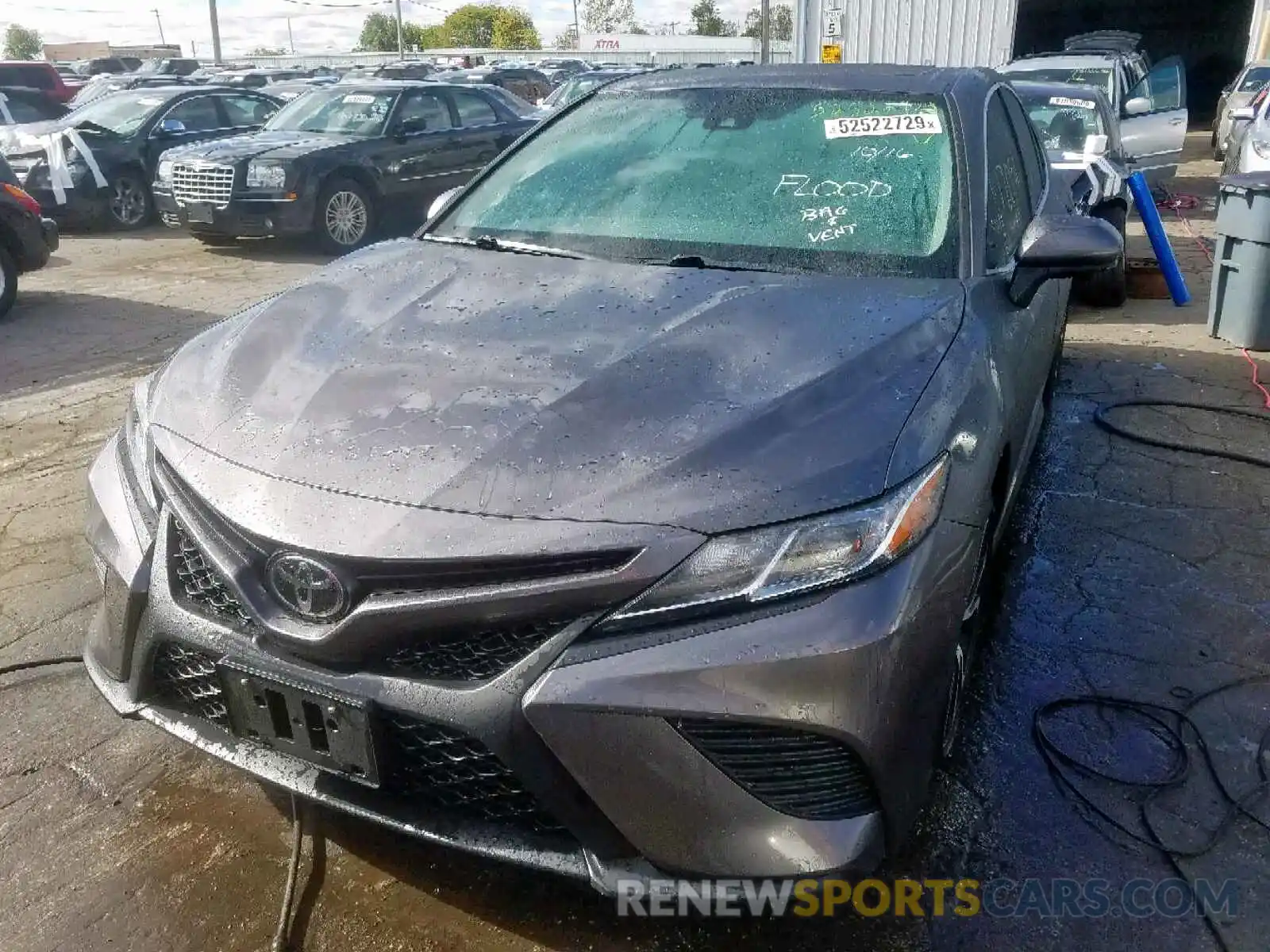 2 Photograph of a damaged car 4T1B11HK5KU161713 TOYOTA CAMRY 2019