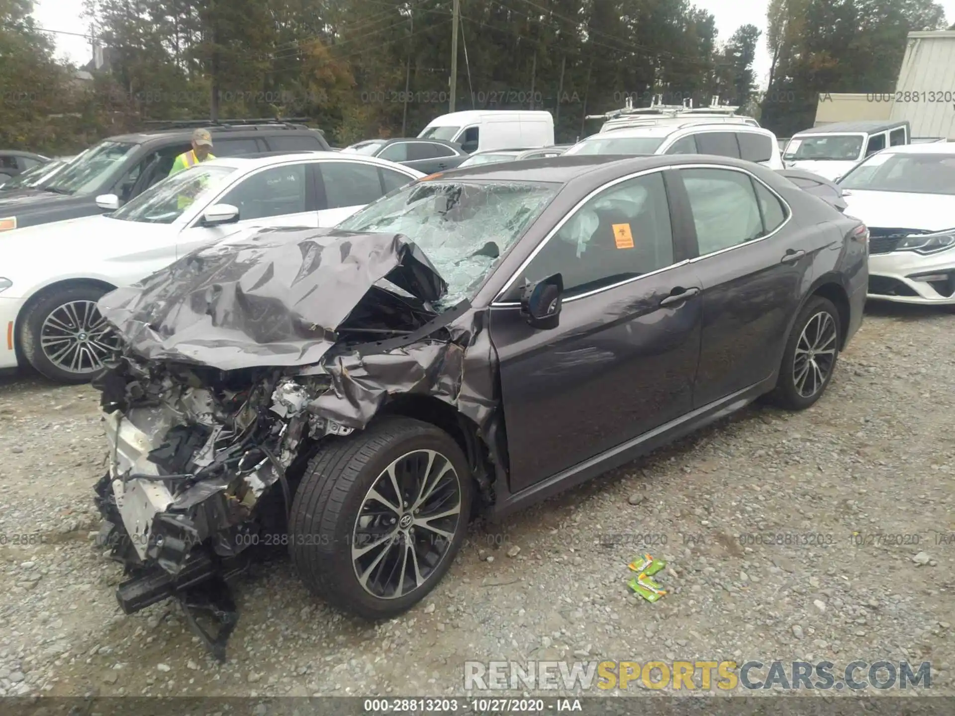 2 Photograph of a damaged car 4T1B11HK5KU162585 TOYOTA CAMRY 2019