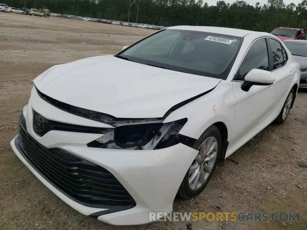 2 Photograph of a damaged car 4T1B11HK5KU163123 TOYOTA CAMRY 2019