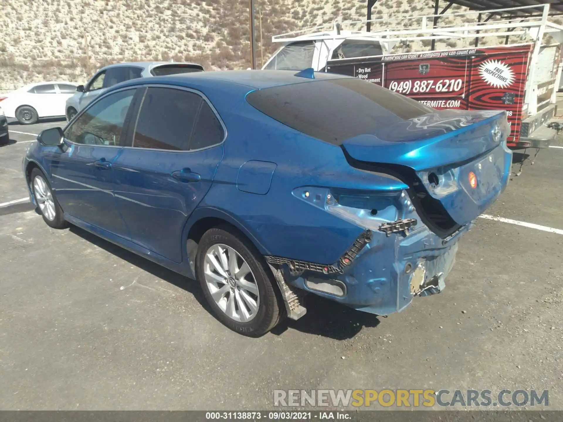 3 Photograph of a damaged car 4T1B11HK5KU163218 TOYOTA CAMRY 2019