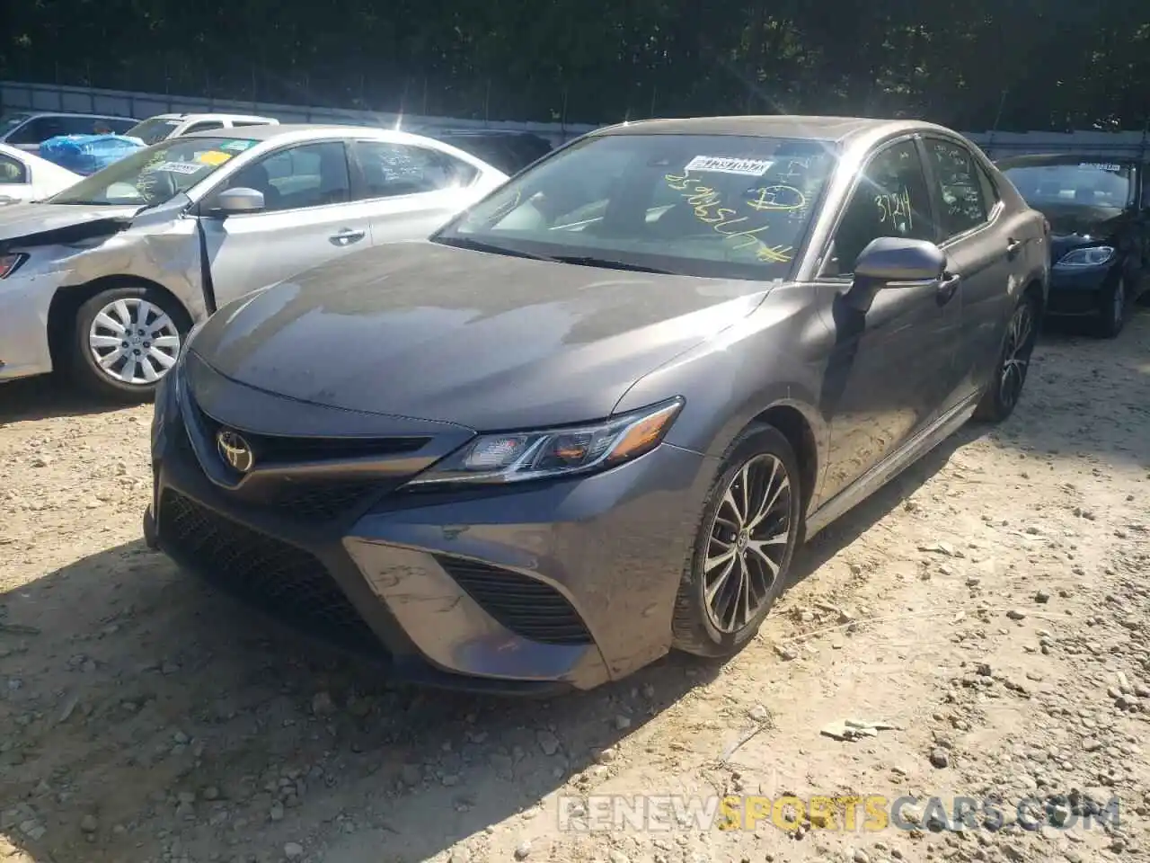 2 Photograph of a damaged car 4T1B11HK5KU163431 TOYOTA CAMRY 2019