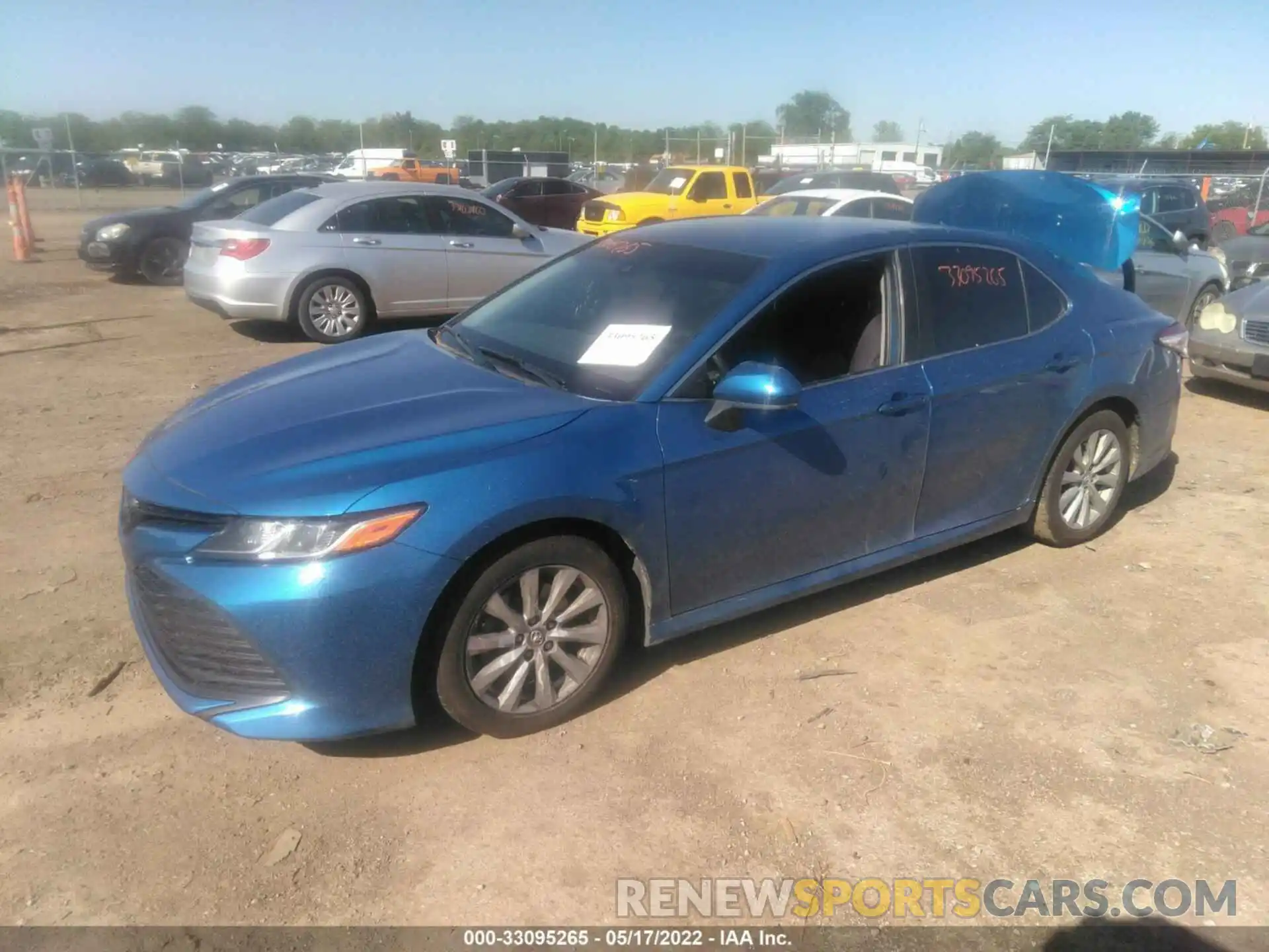 2 Photograph of a damaged car 4T1B11HK5KU163753 TOYOTA CAMRY 2019