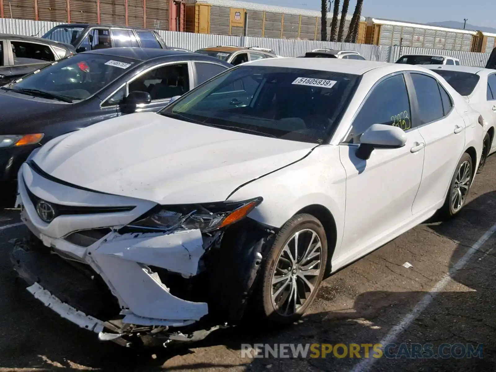 2 Photograph of a damaged car 4T1B11HK5KU164367 TOYOTA CAMRY 2019