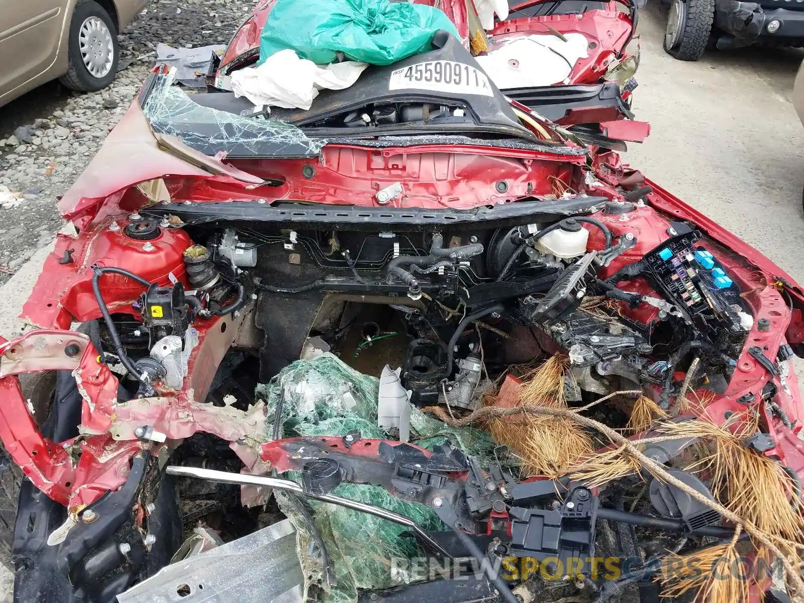 7 Photograph of a damaged car 4T1B11HK5KU164496 TOYOTA CAMRY 2019