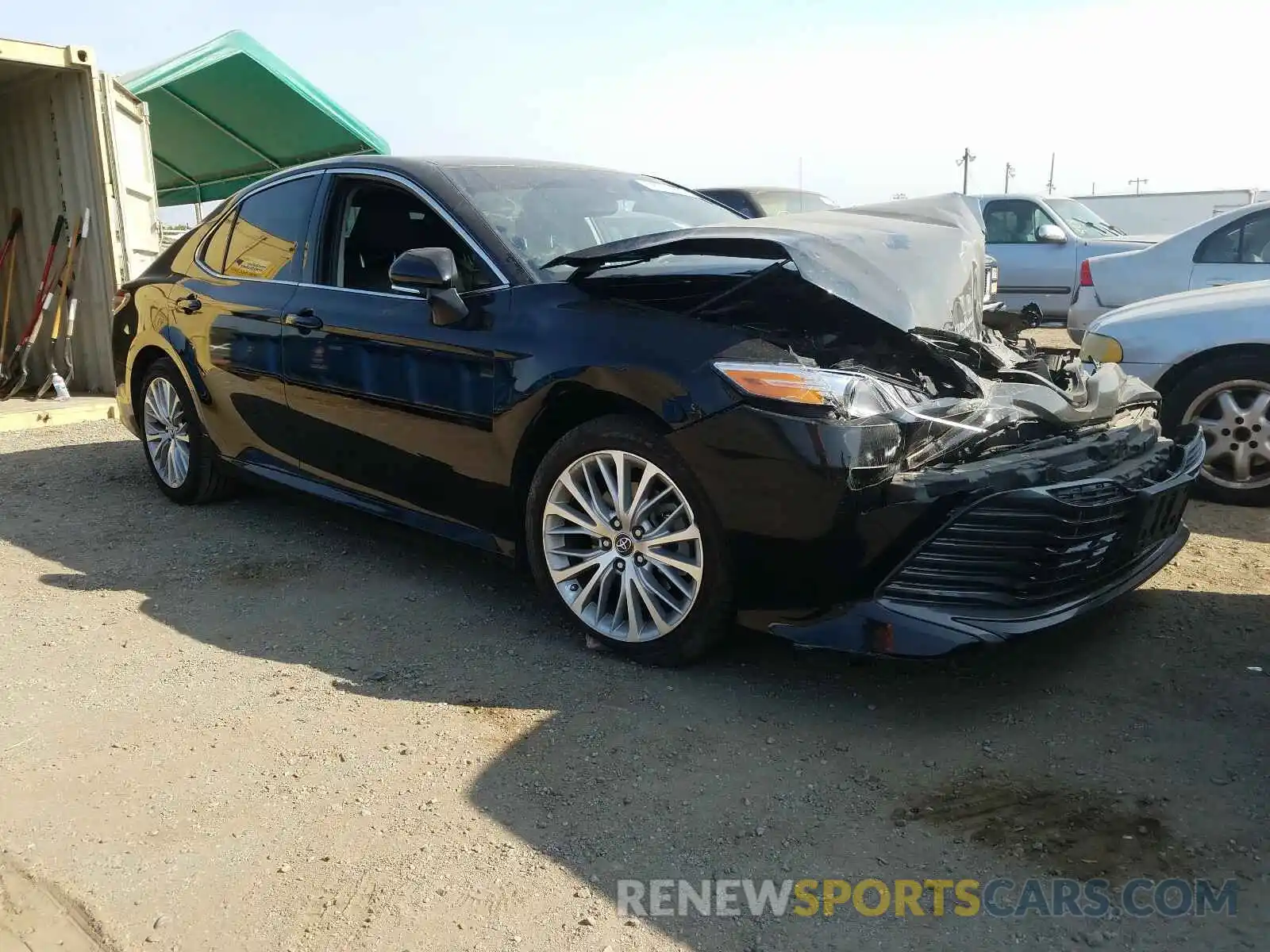 1 Photograph of a damaged car 4T1B11HK5KU164594 TOYOTA CAMRY 2019