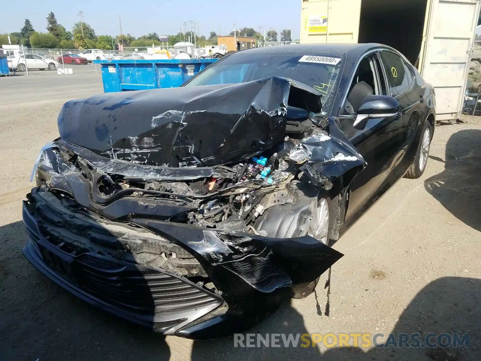 2 Photograph of a damaged car 4T1B11HK5KU164594 TOYOTA CAMRY 2019