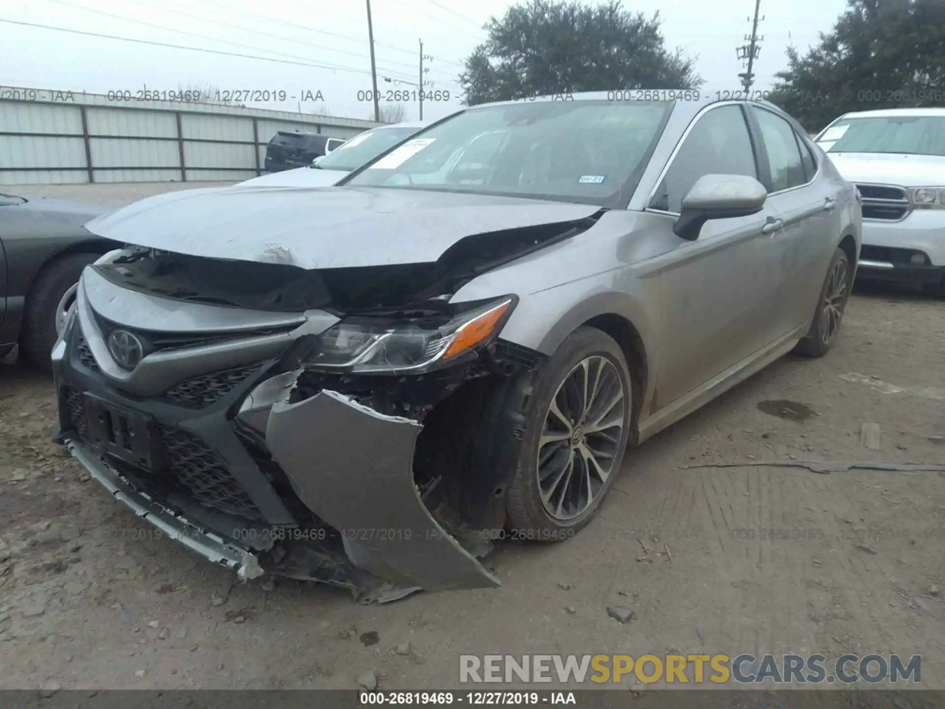 2 Photograph of a damaged car 4T1B11HK5KU165003 TOYOTA CAMRY 2019