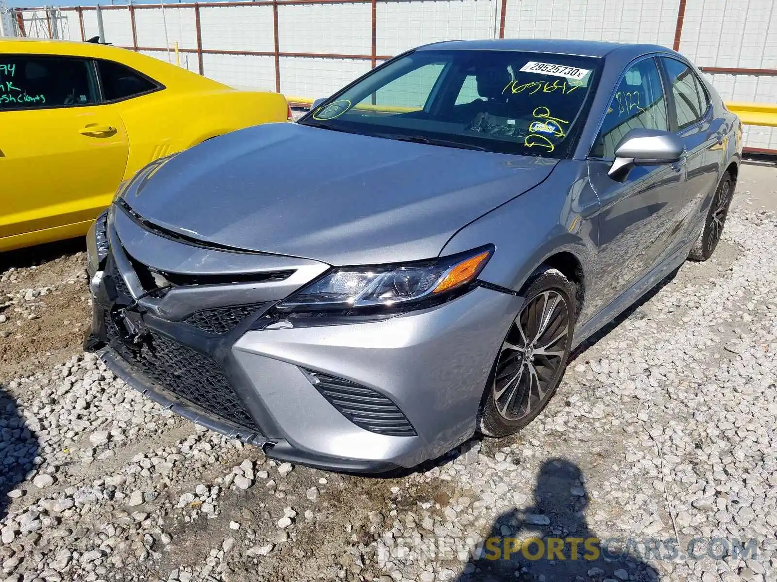 2 Photograph of a damaged car 4T1B11HK5KU165647 TOYOTA CAMRY 2019